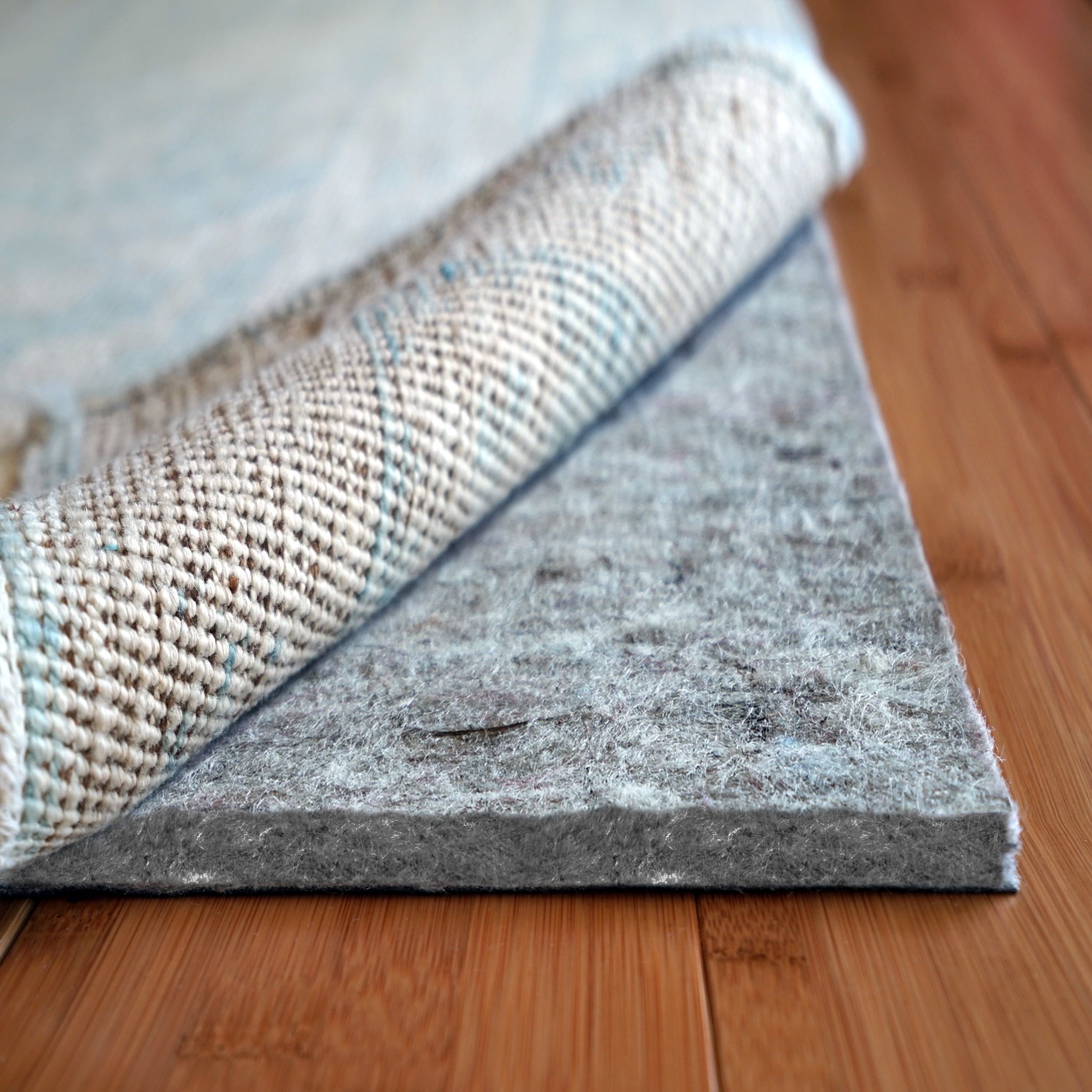 Superior-Lock Gray Felt and Rubber Non-Slip Rug Pad 4' x 6'