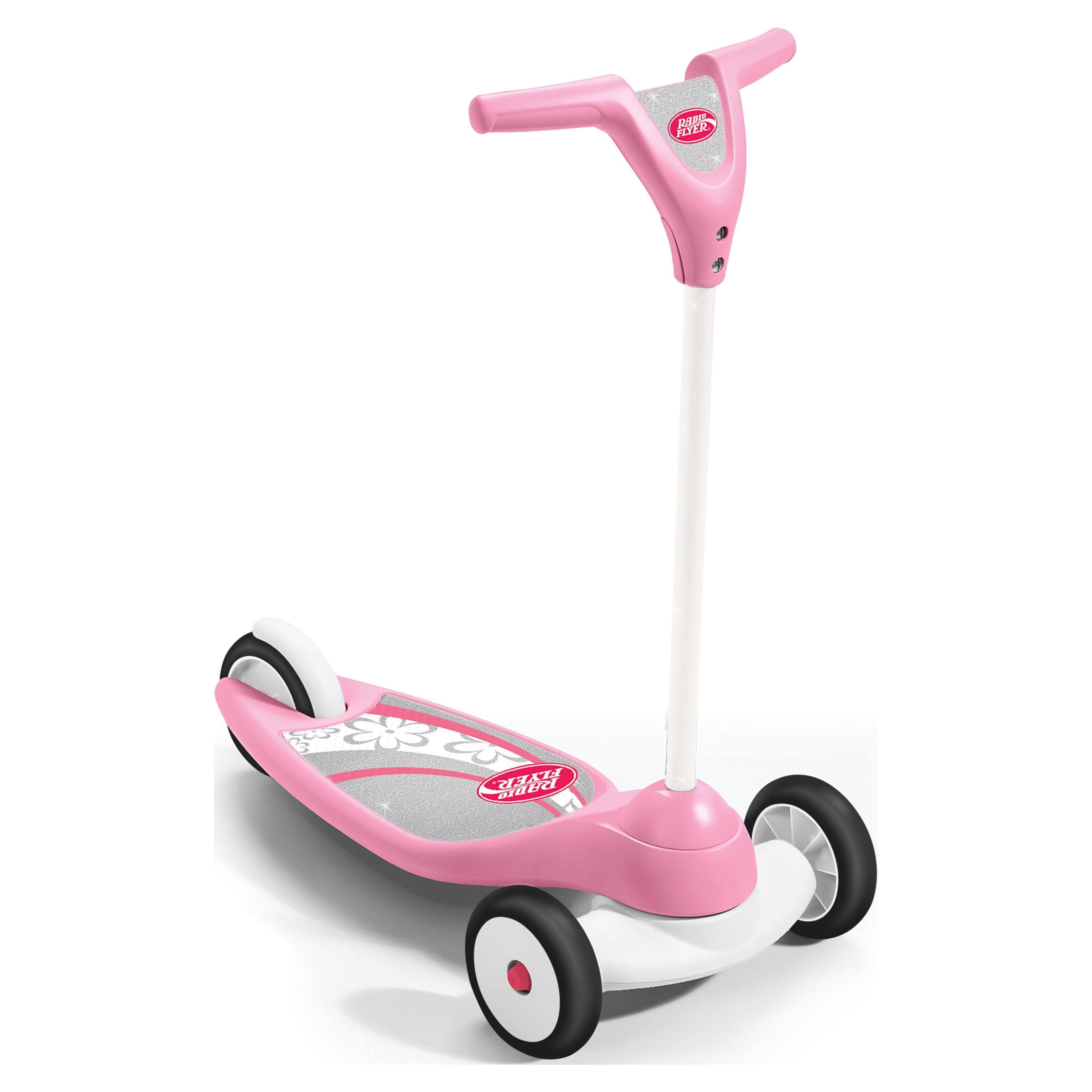 Pink 3-Wheeled Kick Scooter for Toddlers