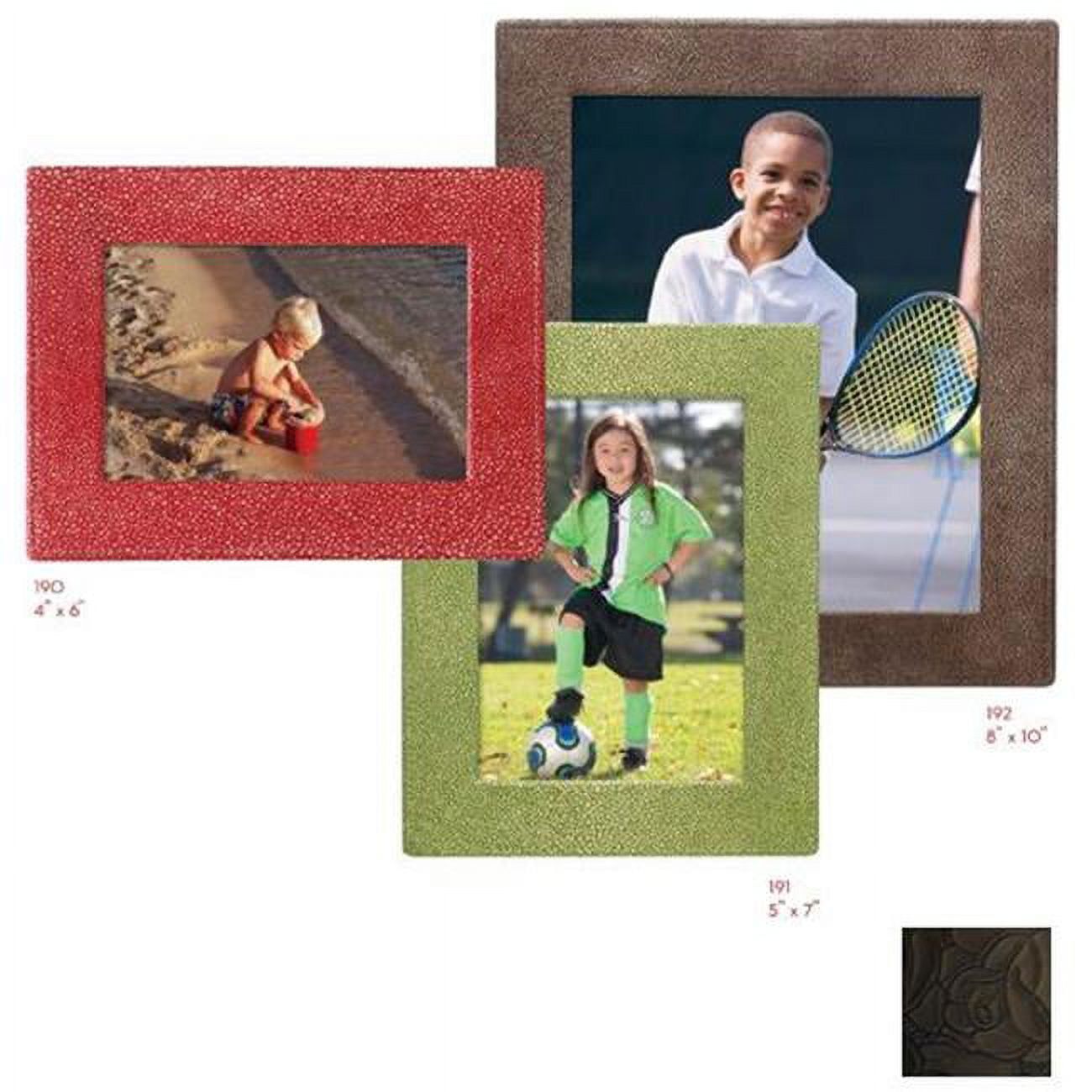 Classic 5x7 Black Square Picture Frame