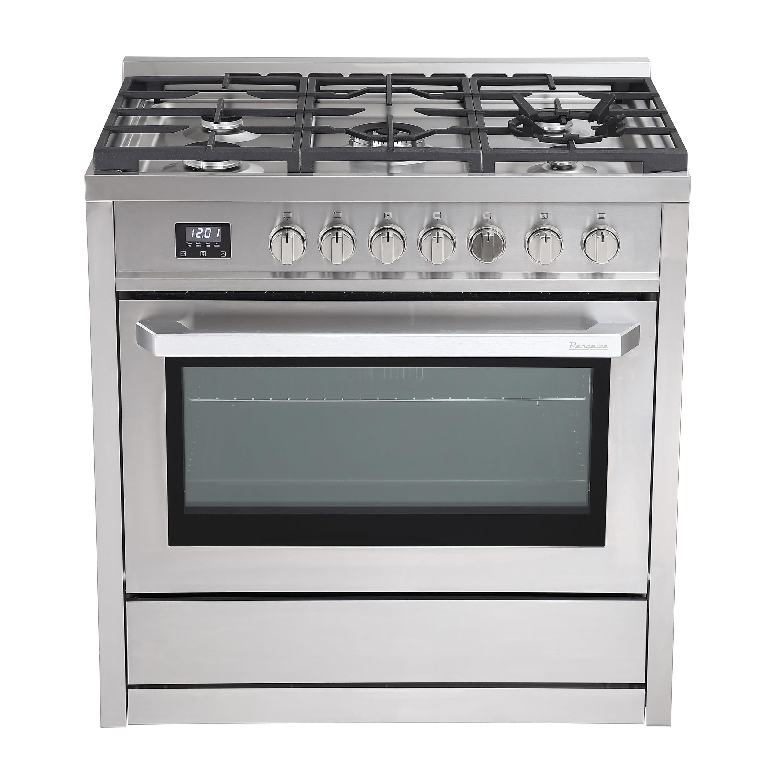 Rangaire 36" Stainless Steel Freestanding Convection Gas Range