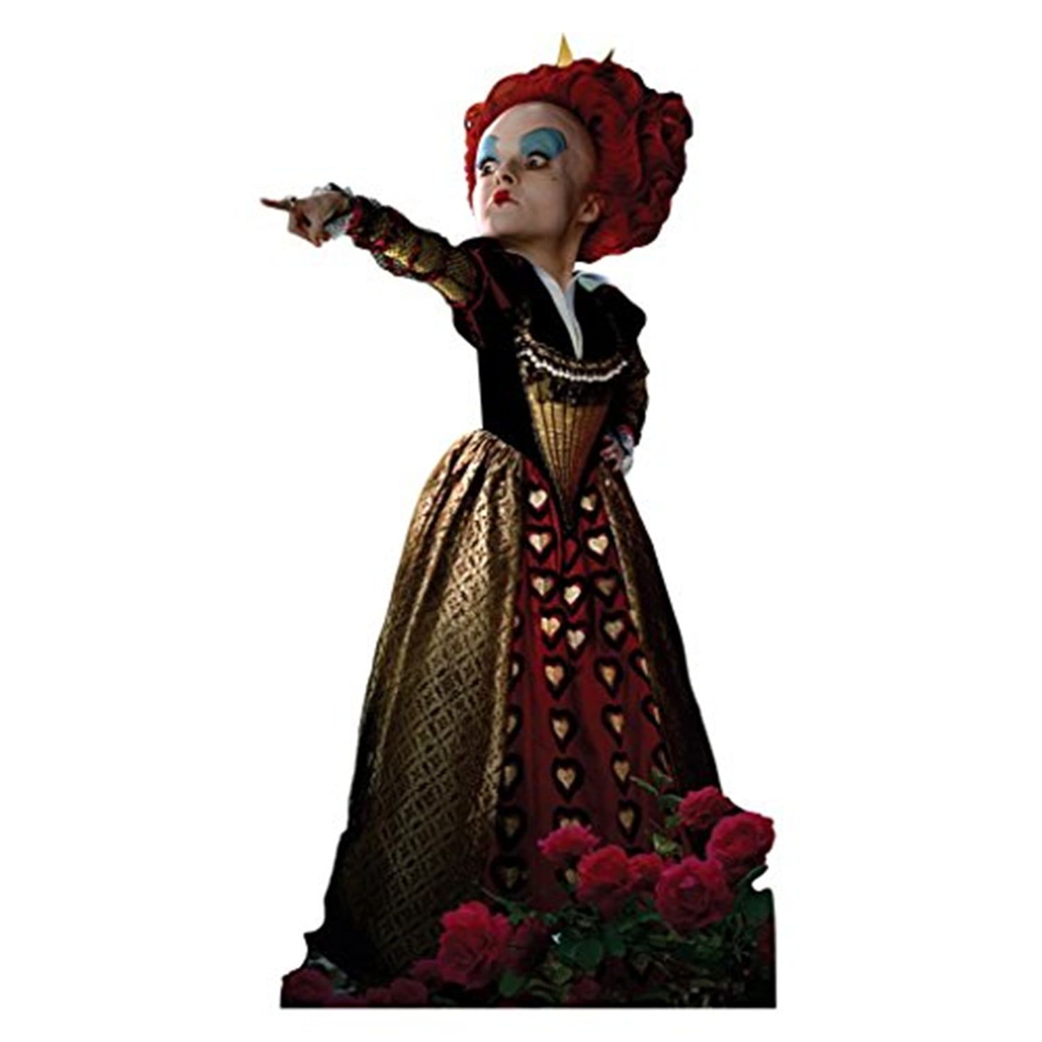 Red Queen Alice in Wonderland Life-Size Cardboard Cutout