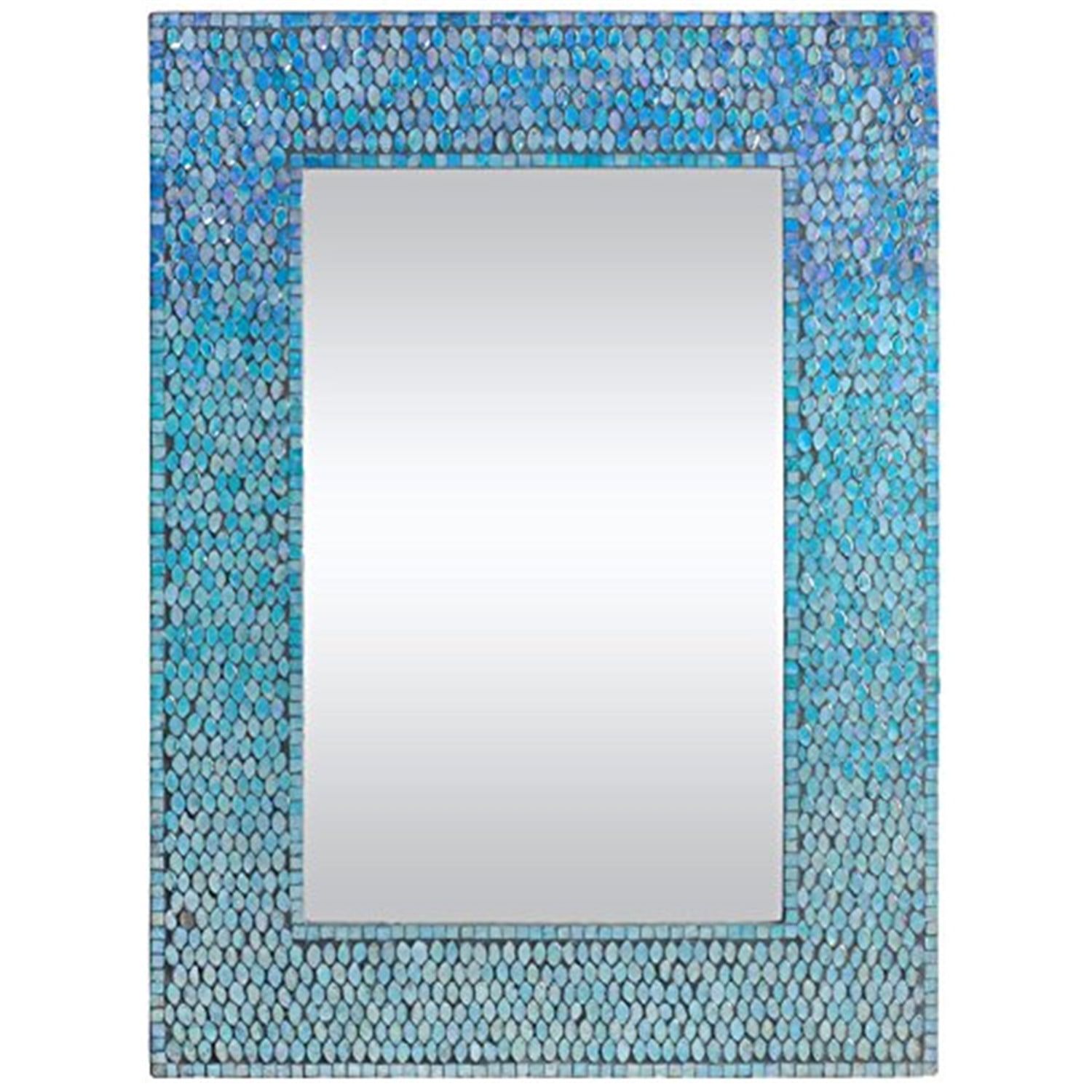 Catarina Mosaic Rectangular Wall Mirror 23" x 31"