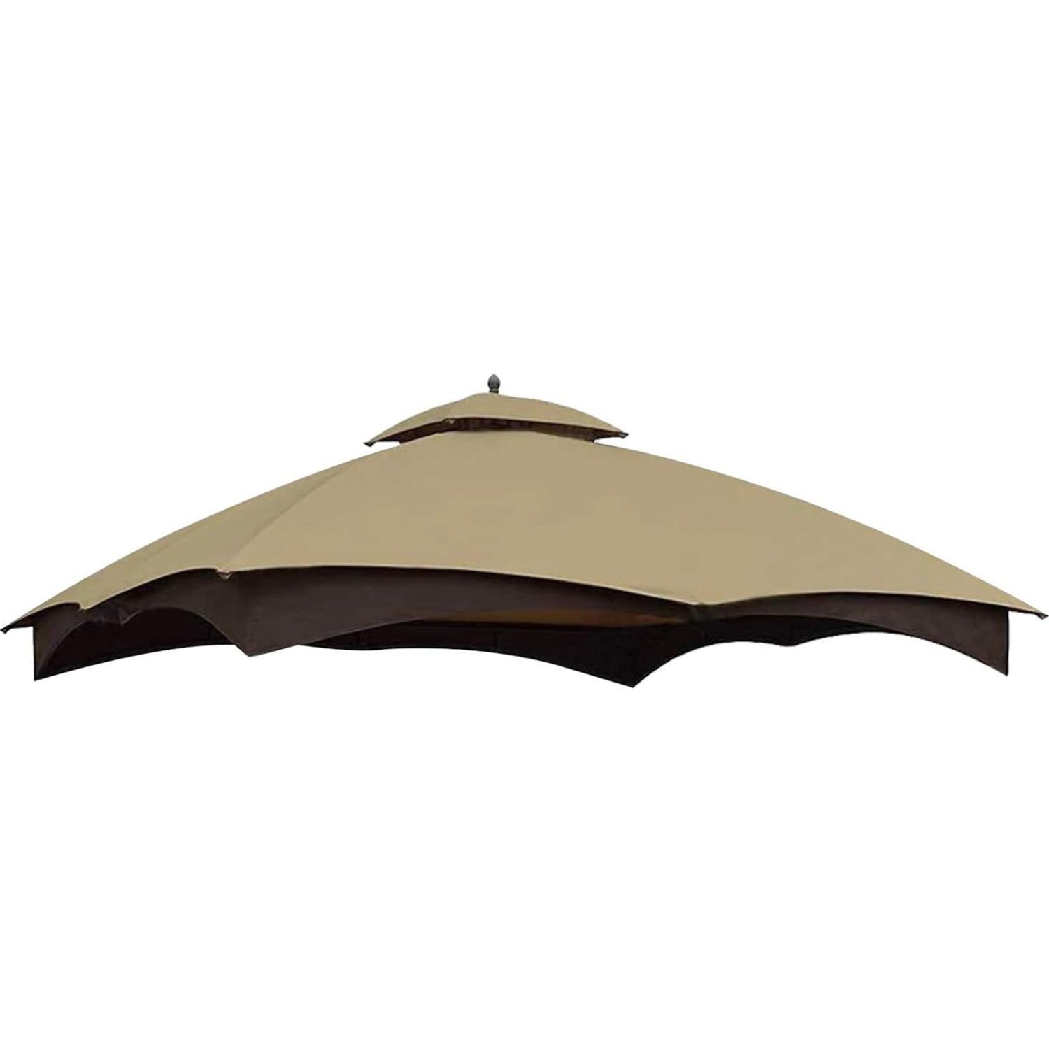 Beige Polyester Replacement Canopy Top for 10x12 Gazebo