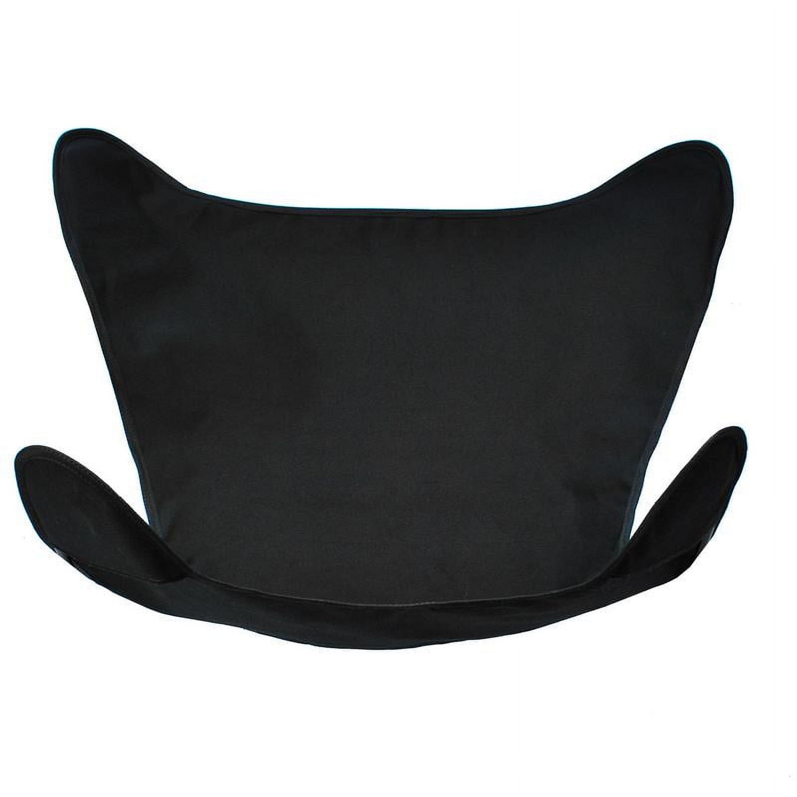 Black Cotton Replacement Cover for Butterfly Chair