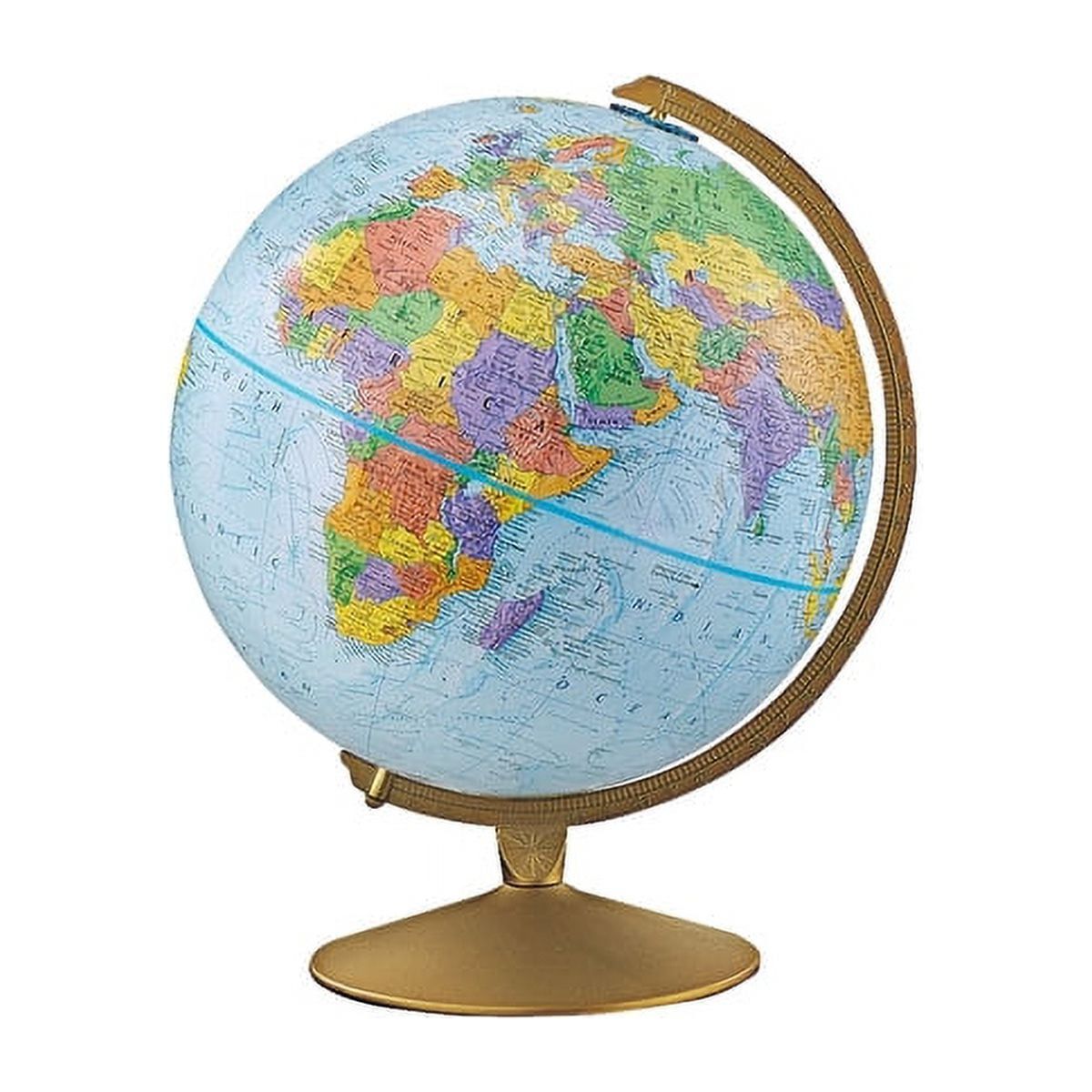 Replogle 12" Blue Ocean Globe with Gold Metal Base