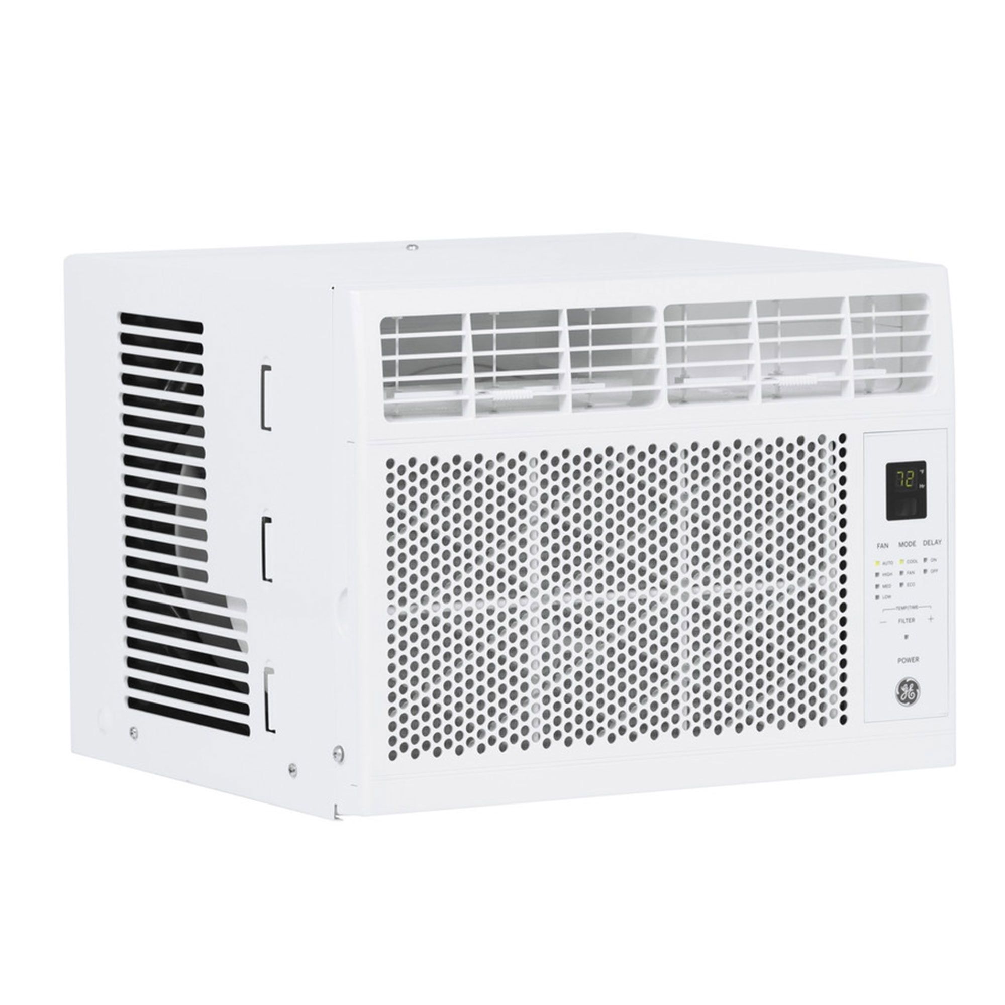 GE 6000 BTU White Electronic Window Air Conditioner with Remote