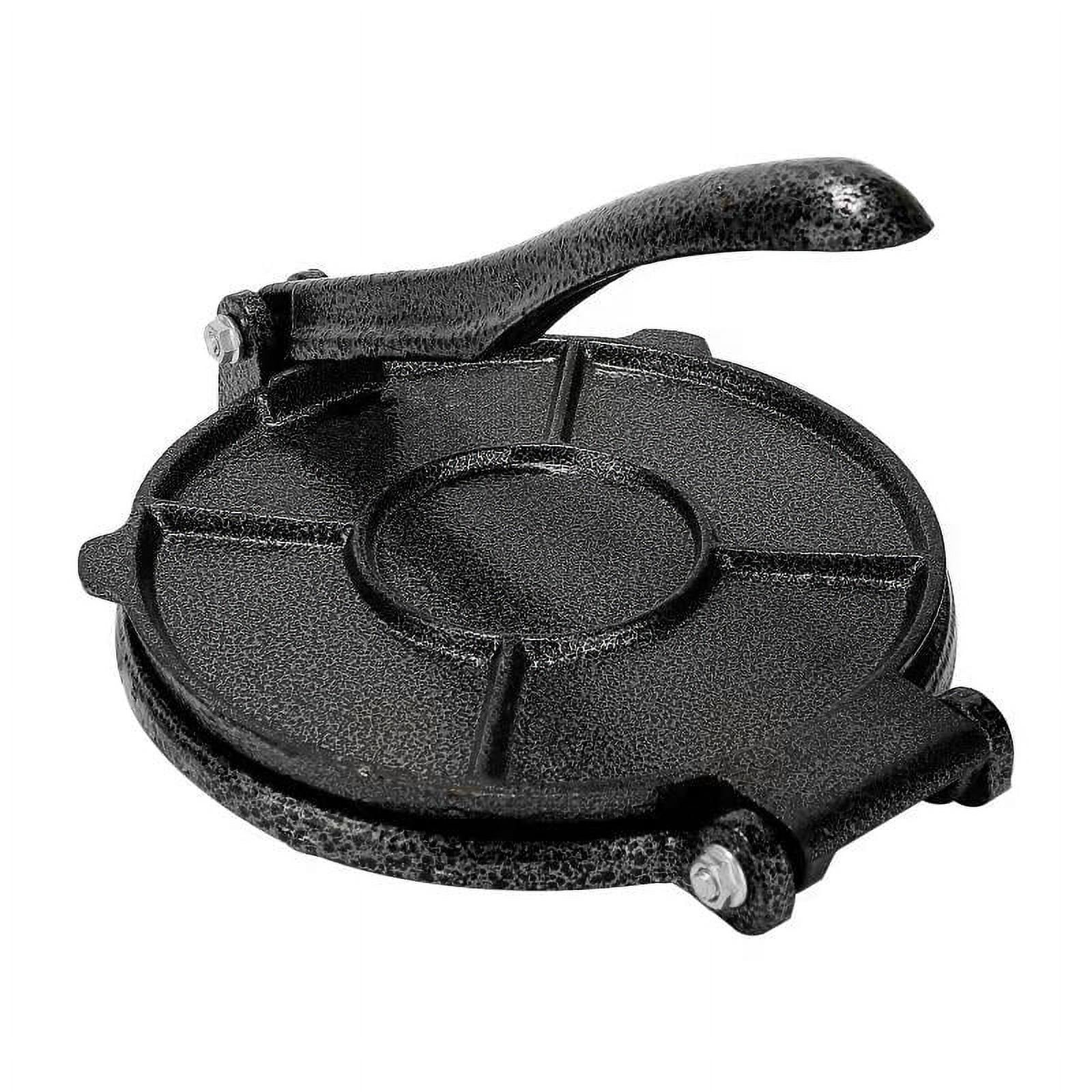 Heavy Duty Black Cast Iron 7.5 Inch Tortilla Press