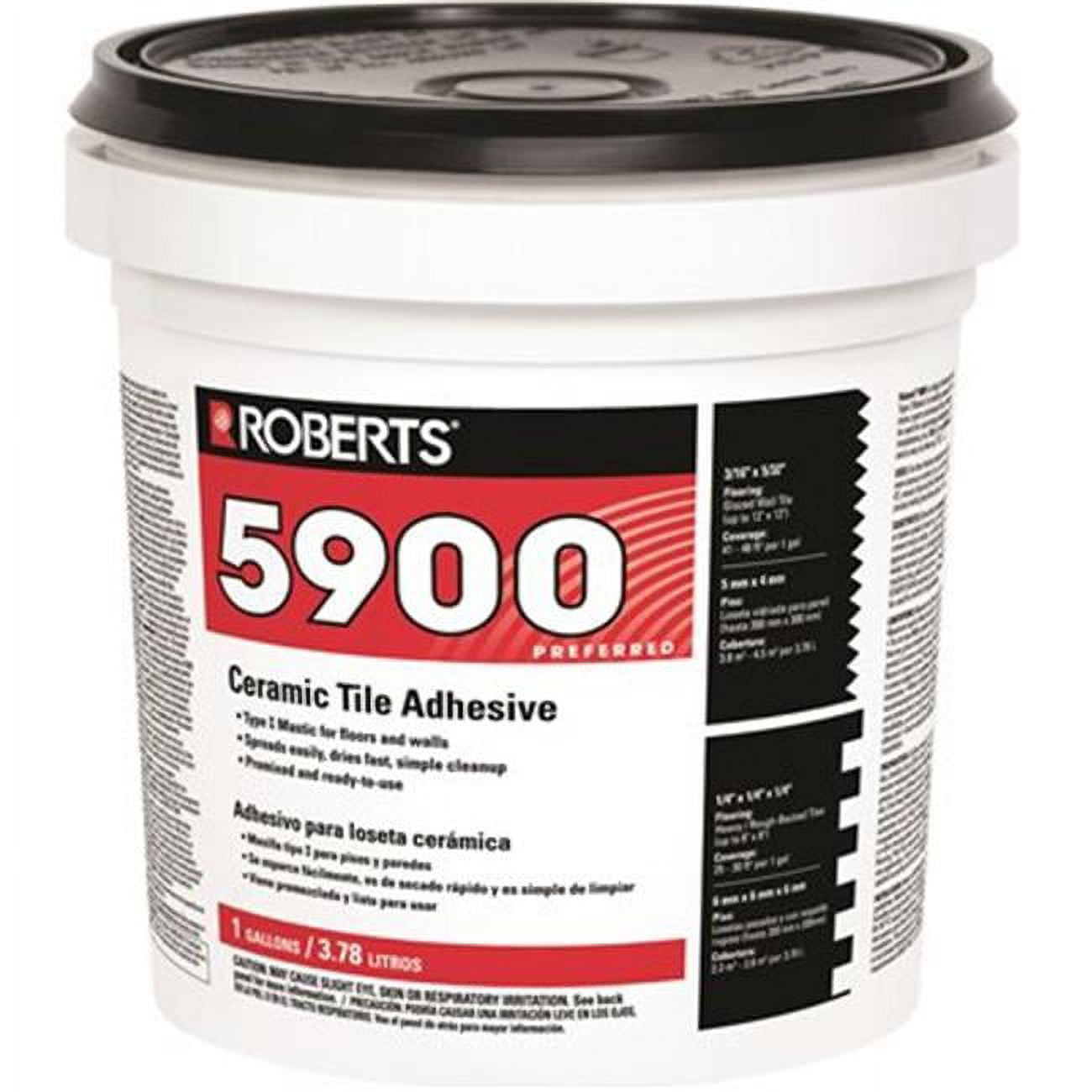 Roberts 5900 Ceramic Tile Adhesive 1 Gallon