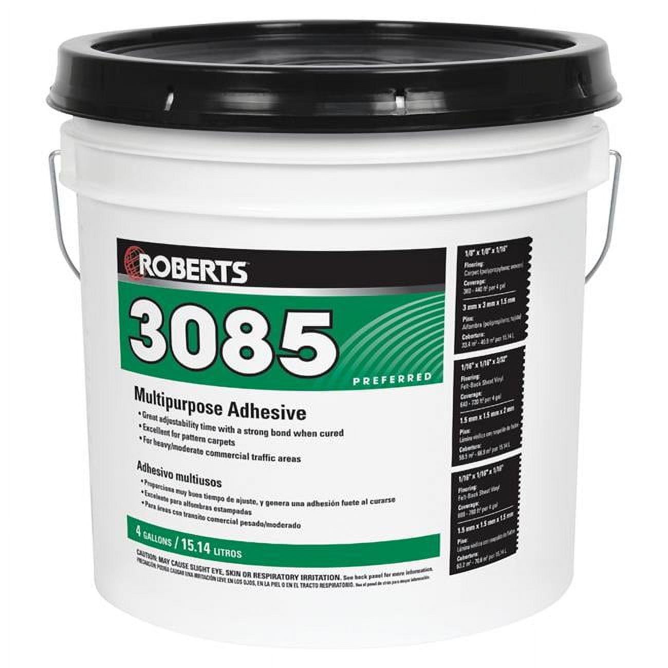 Roberts 3085 Beige 4 Gallon Multipurpose Adhesive Pail