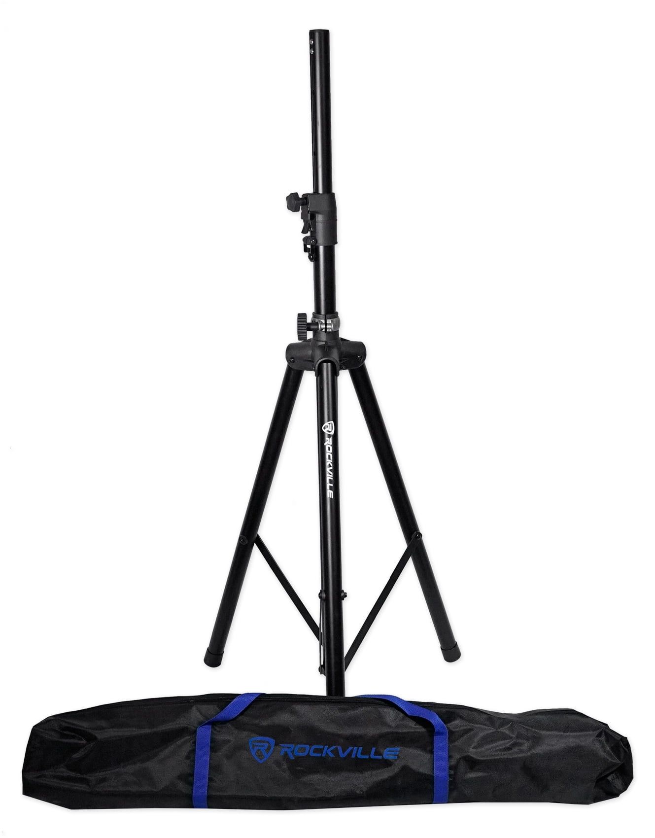 Black Adjustable Hydraulic DJ PA Tripod Speaker Stand with Bag