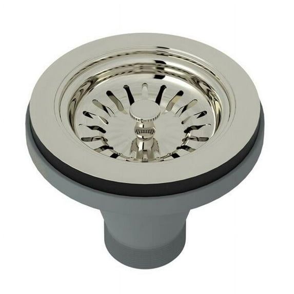 Polished Nickel Stainless Steel Kitchen Basket Strainer