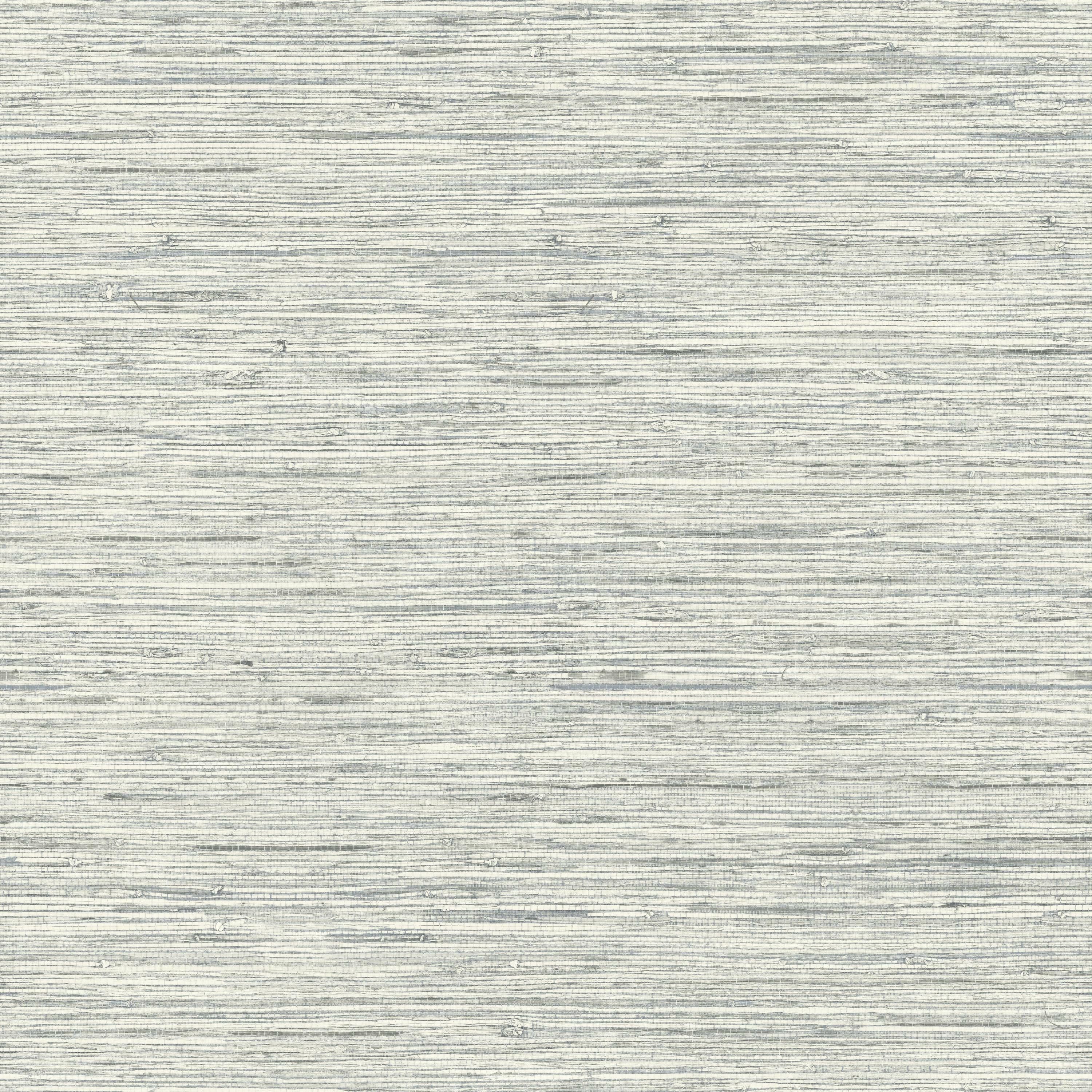 Light Gray Grasscloth Peel and Stick Wallpaper, 20.5 in x 18 ft