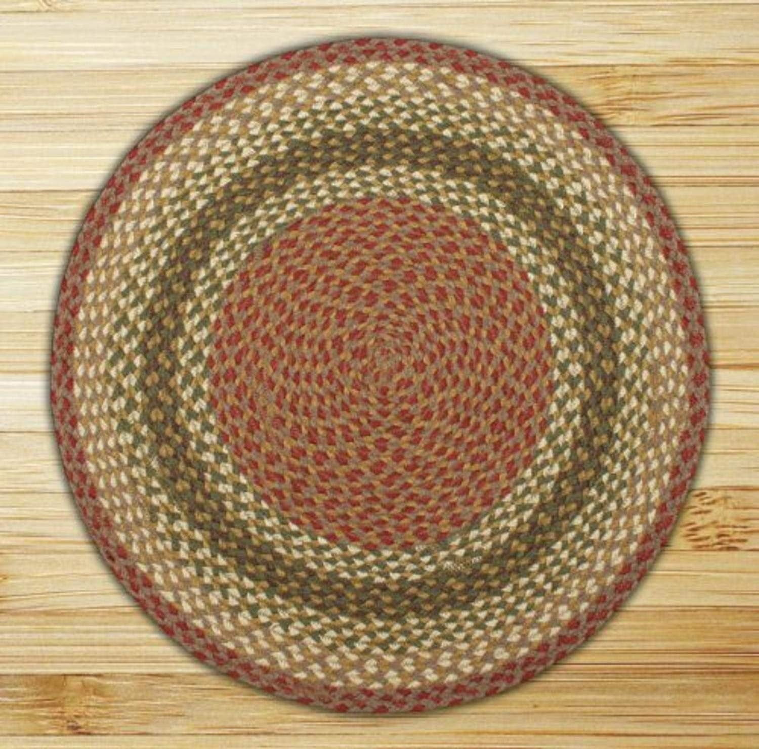 Handmade Braided Round Gray 4' Jute Area Rug