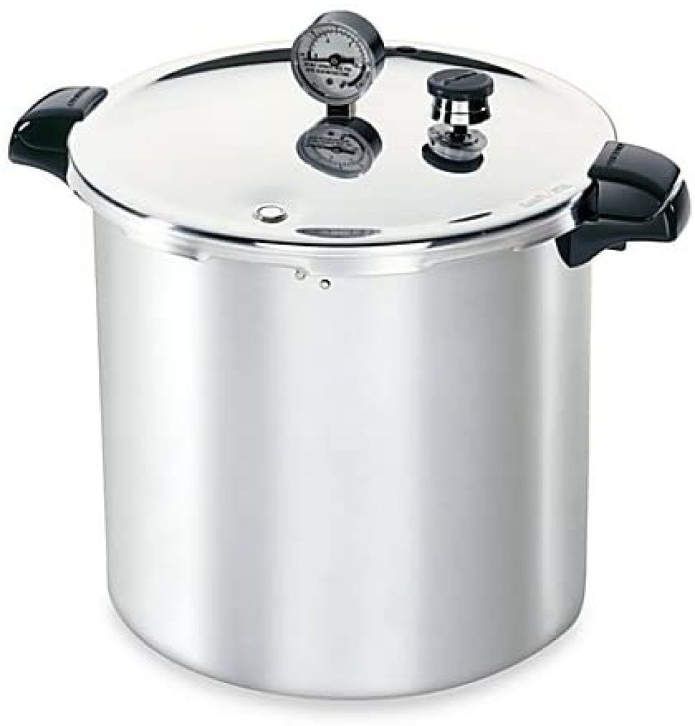 Presto 23-Quart Brushed Aluminum Pressure Cooker and Canner