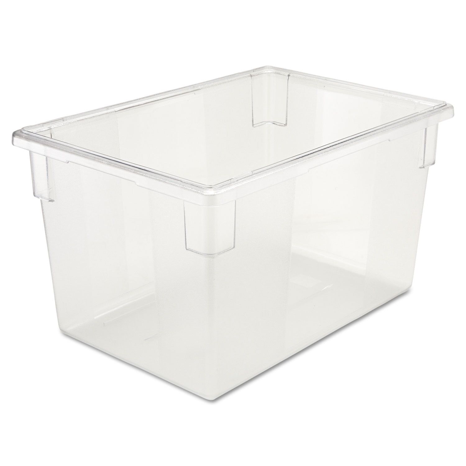 Clear 21.5 Gallon Plastic Food Storage Container