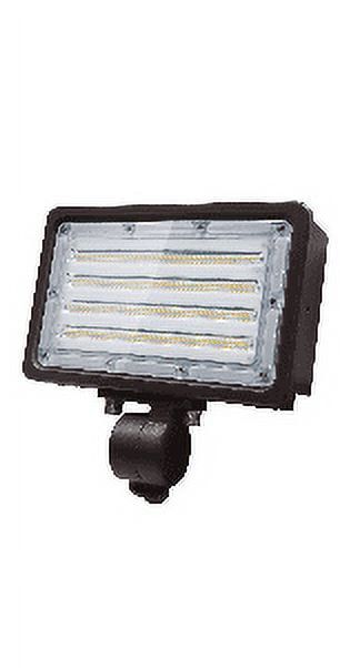 Adjustable Black Aluminum LED Outdoor Flood Light