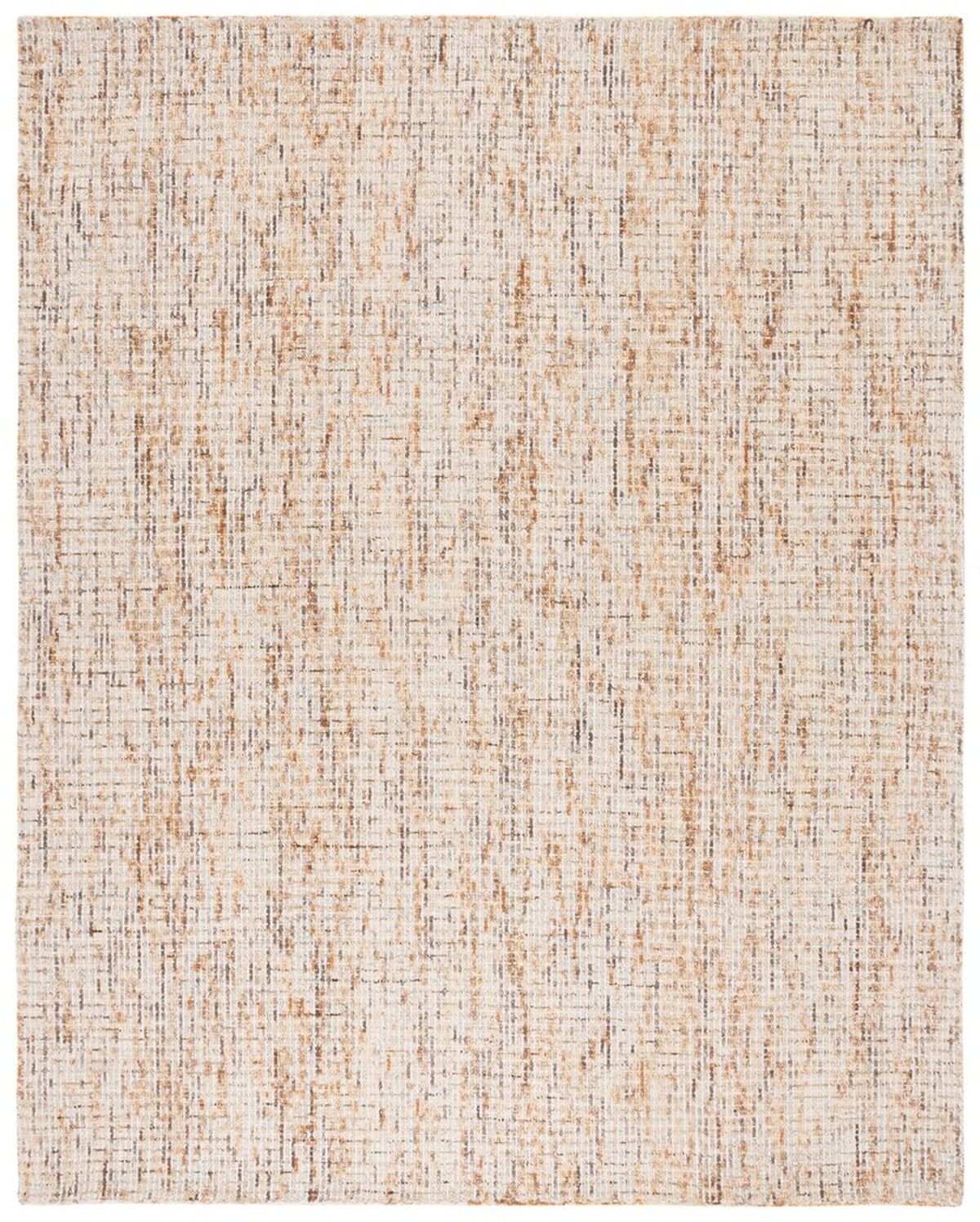 Hand-Tufted Abstract Blue Wool 10' x 14' Area Rug