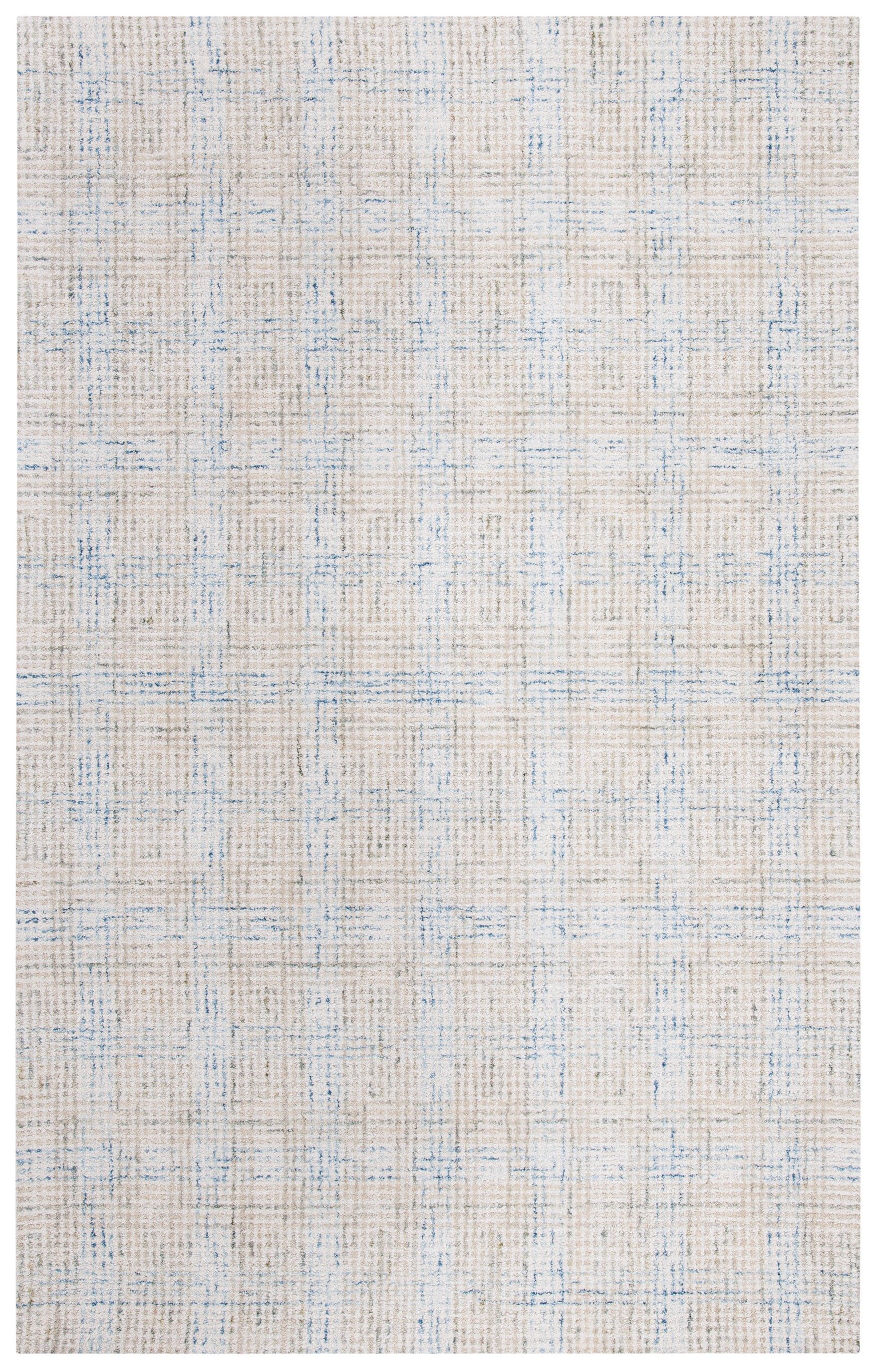 SAFAVIEH Abstract Valentina Plaid Area Rug, Ivory/Beige, 6' x 9'