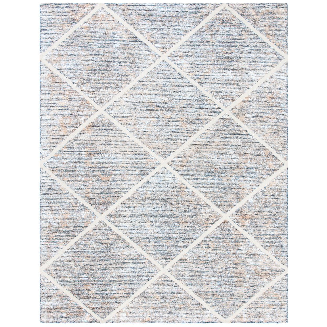 SAFAVIEH Artistry Linda Geometric Area Rug, Ivory/Gold, 9' x 12'