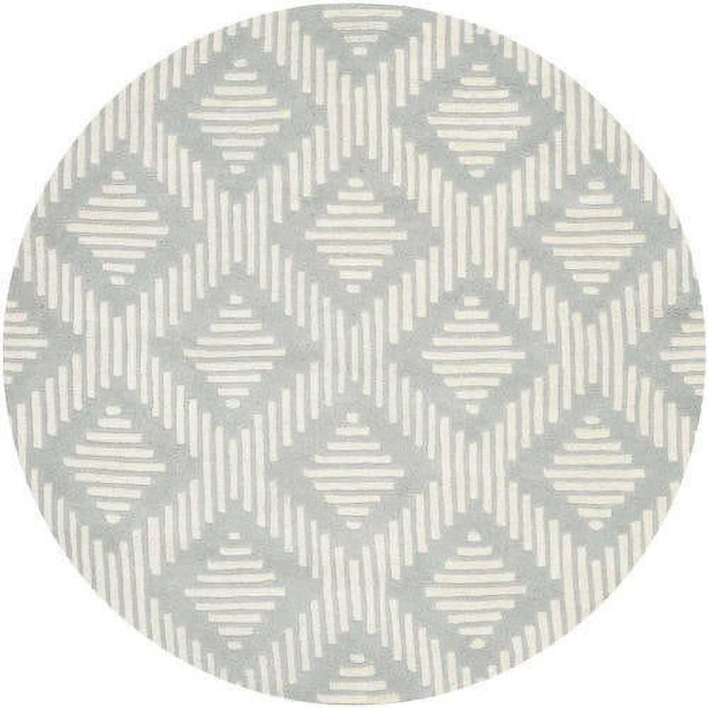 Hand-Tufted Woolen Multicolor 5' x 8' Area Rug