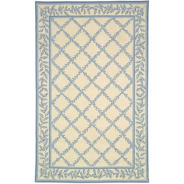 Ivory Elegance Handmade Tufted Wool Rectangular Rug