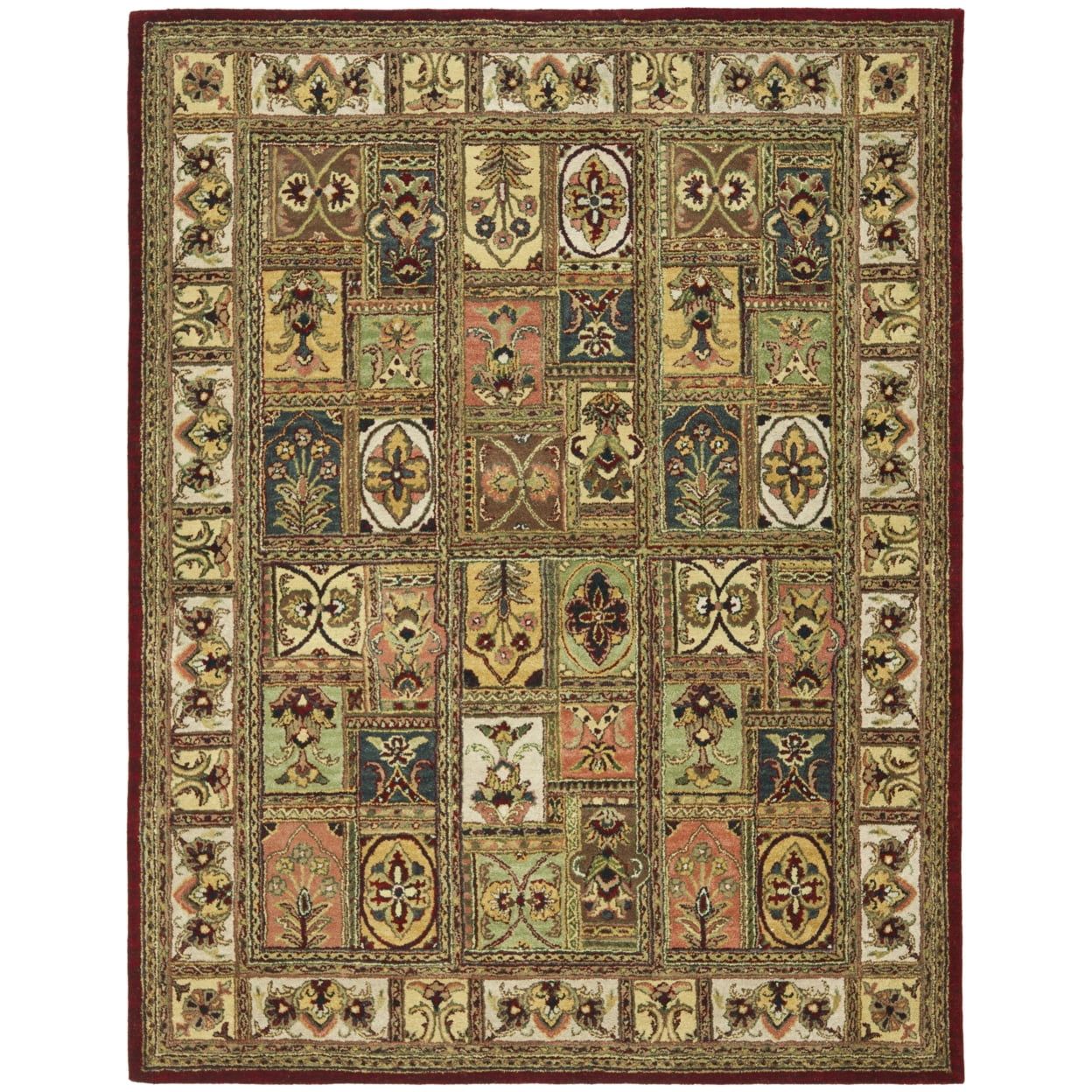 Ivory High Pile Hand-Tufted Wool Area Rug