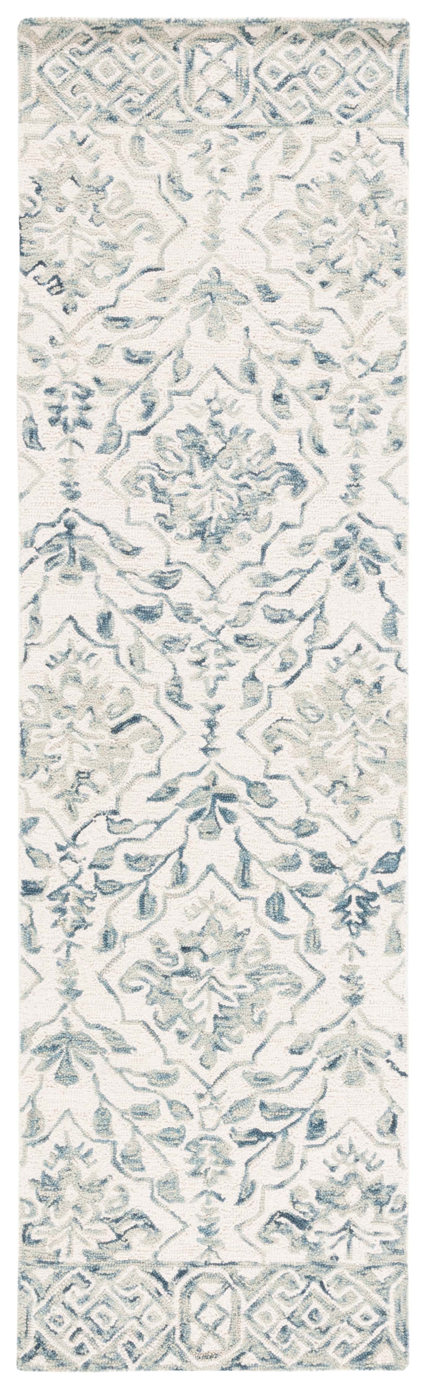 Ivory Elegance 27'' Hand-Tufted Wool Runner Rug