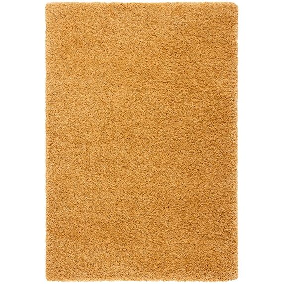Florida Shag Runner Rug in Cream and Blue, Synthetic Material, 2'3" x 15'