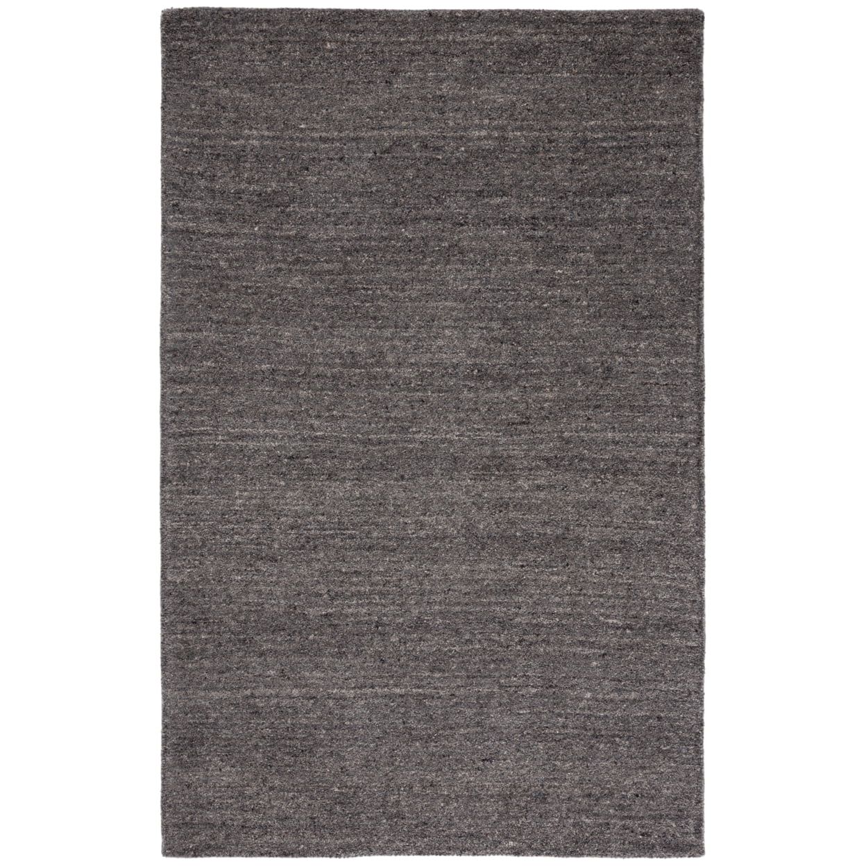 Handmade Tufted Wool Rectangular Rug in Gray - 3' x 5'