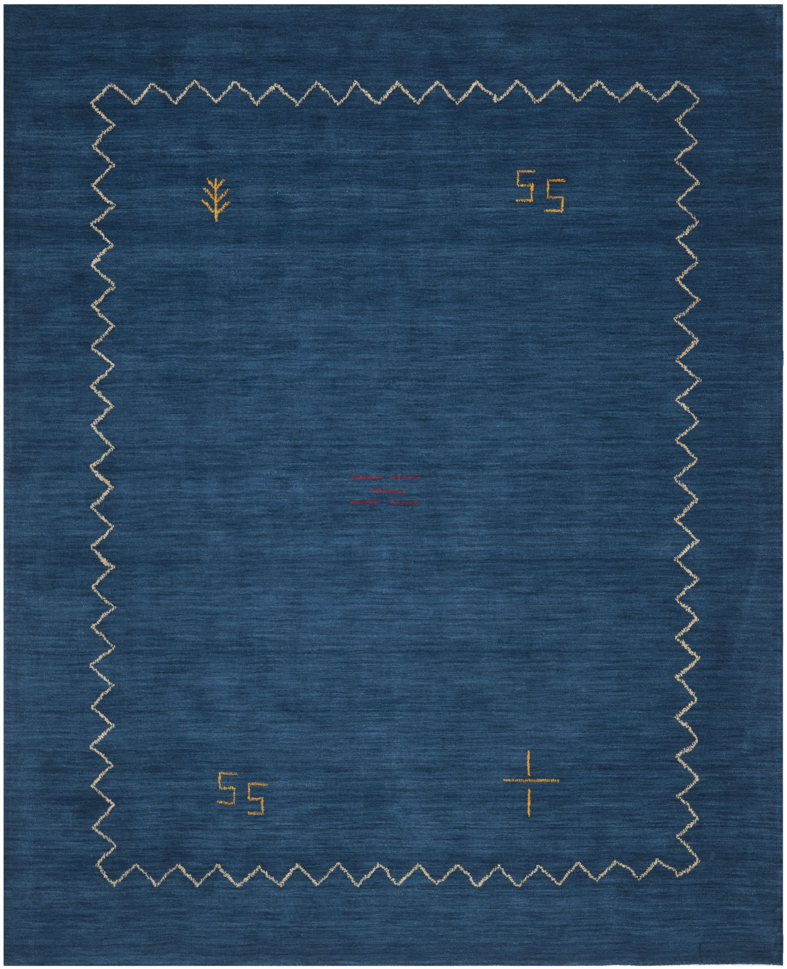 Himalaya 11' x 15' Hand-Knotted Blue Wool Rug