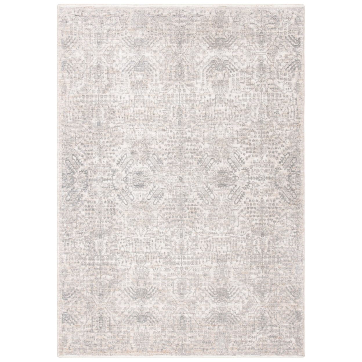 Handmade Gray Viscose Synthetic Runner Rug 2'6"x4'0"