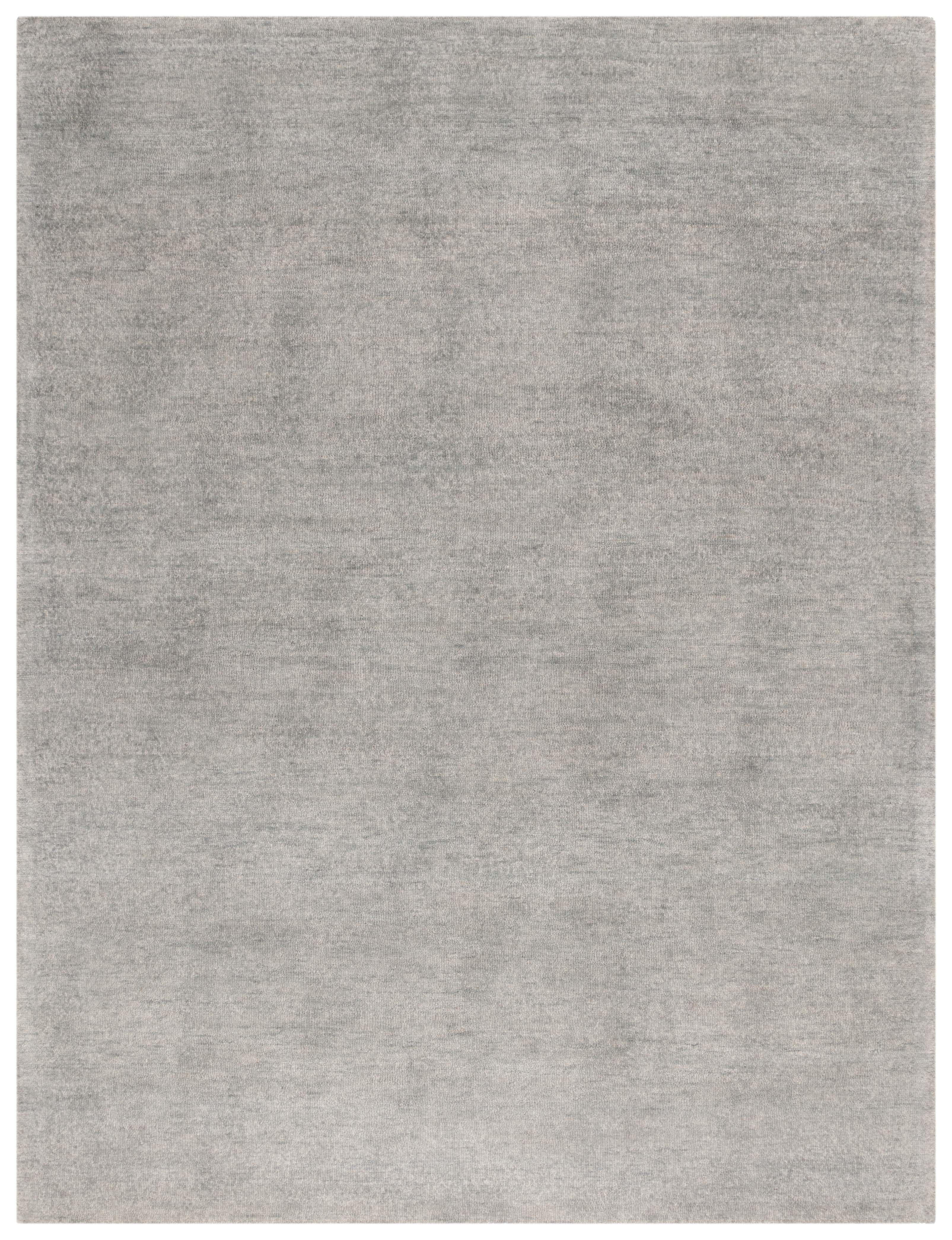 Sage and Ivory Hand-Tufted Wool 8' x 10' Area Rug