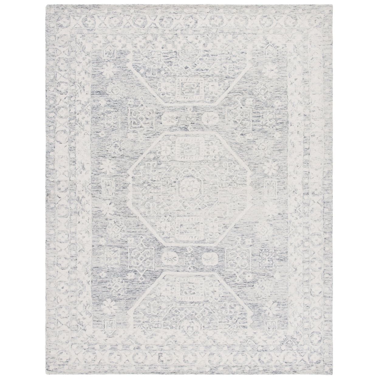 Ivory Elegance 10' x 14' Handmade Wool Tufted Rug