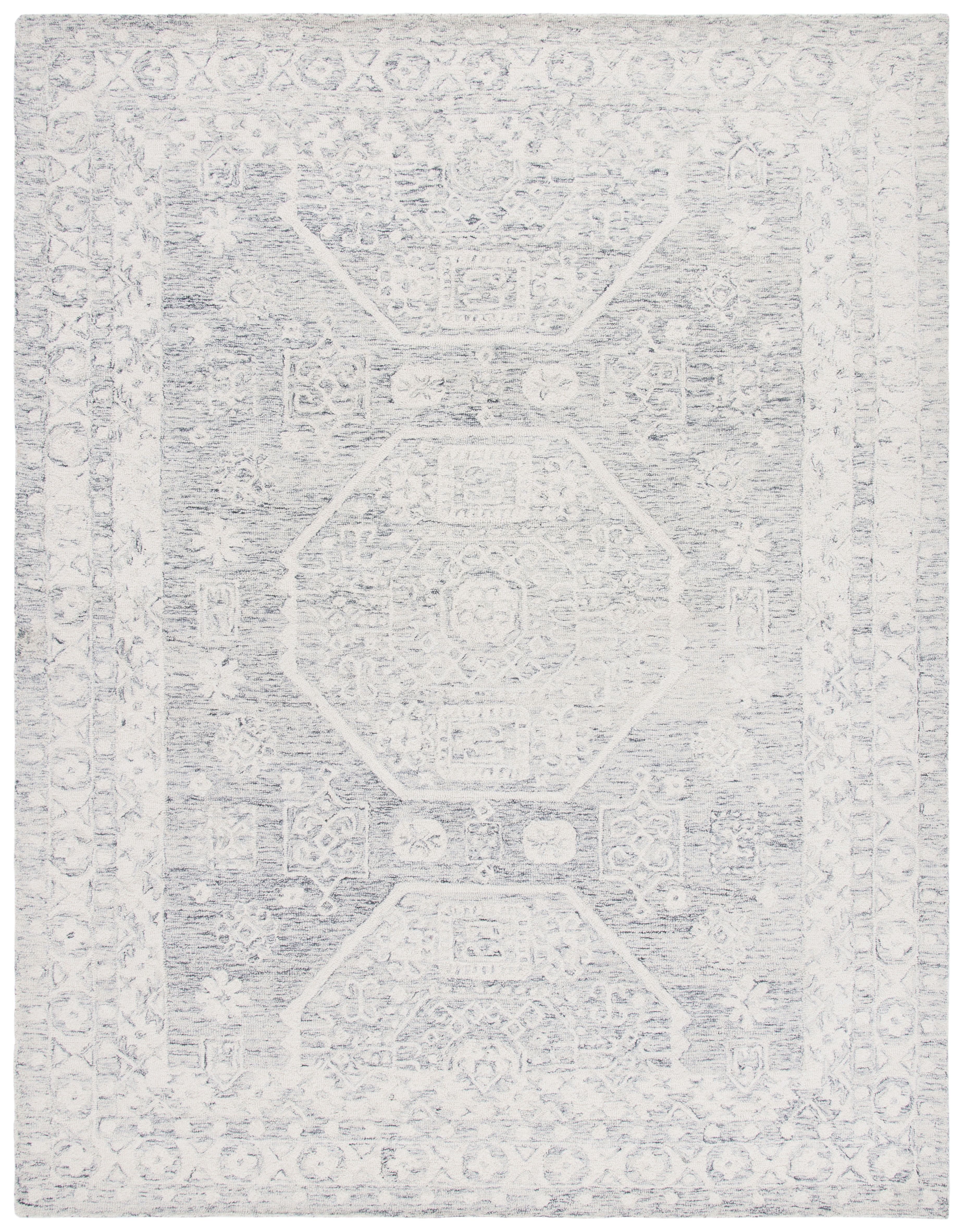 Ivory Elegance 10' x 14' Handmade Wool Tufted Rug