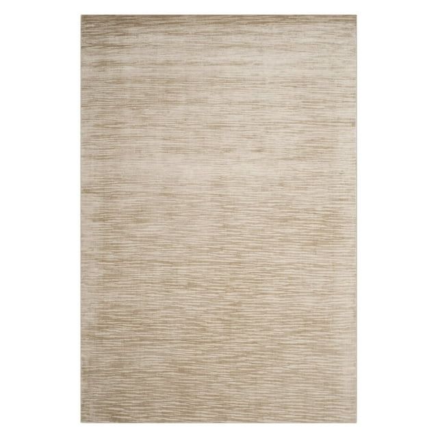 Handmade Creamy Custard Wool Blend 9' x 12' Area Rug