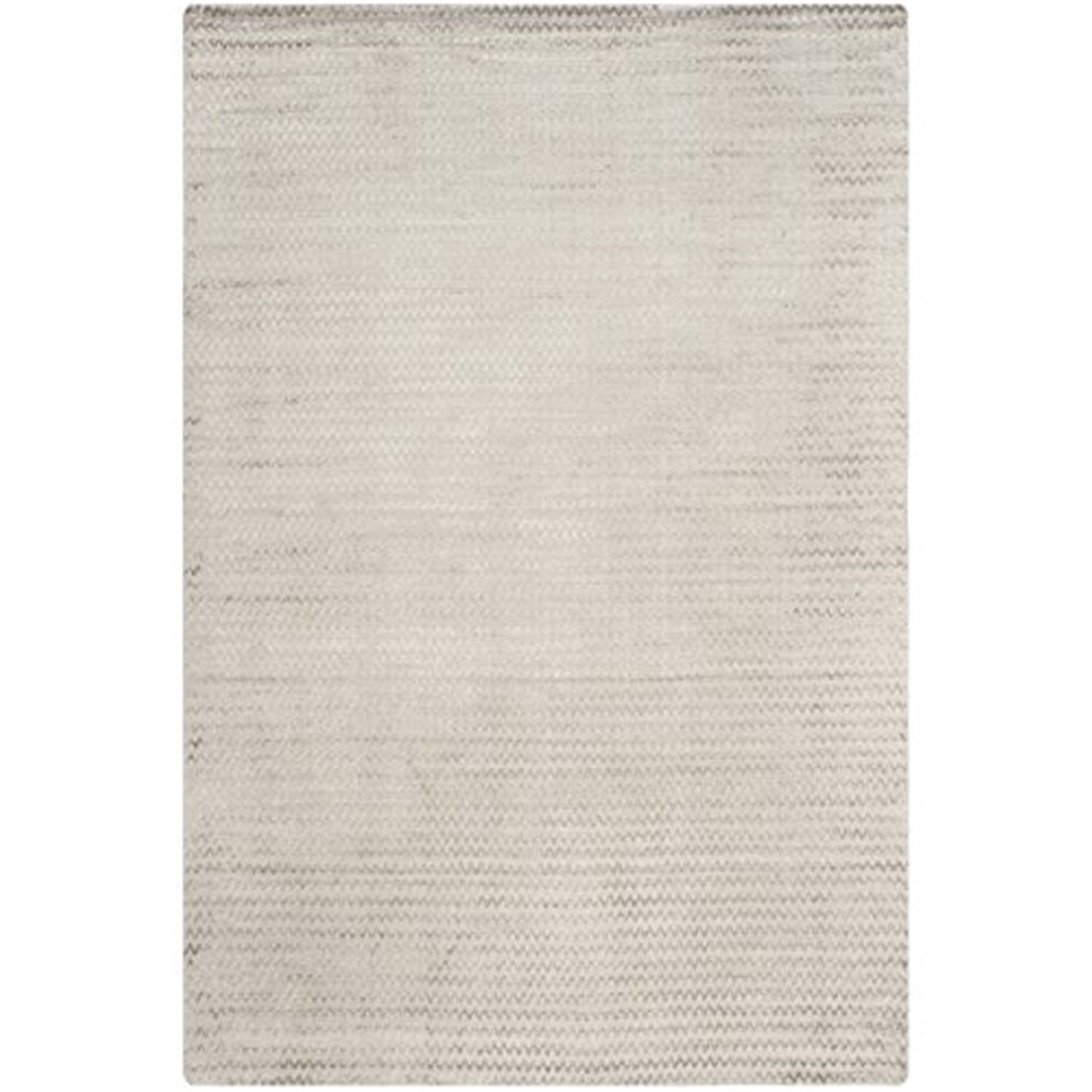 Graphite Hand-Knotted Viscose Cotton 8' x 10' Area Rug