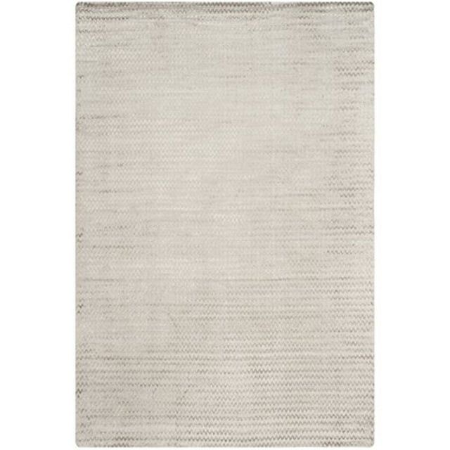 Graphite Hand-Knotted Viscose Cotton 8' x 10' Area Rug