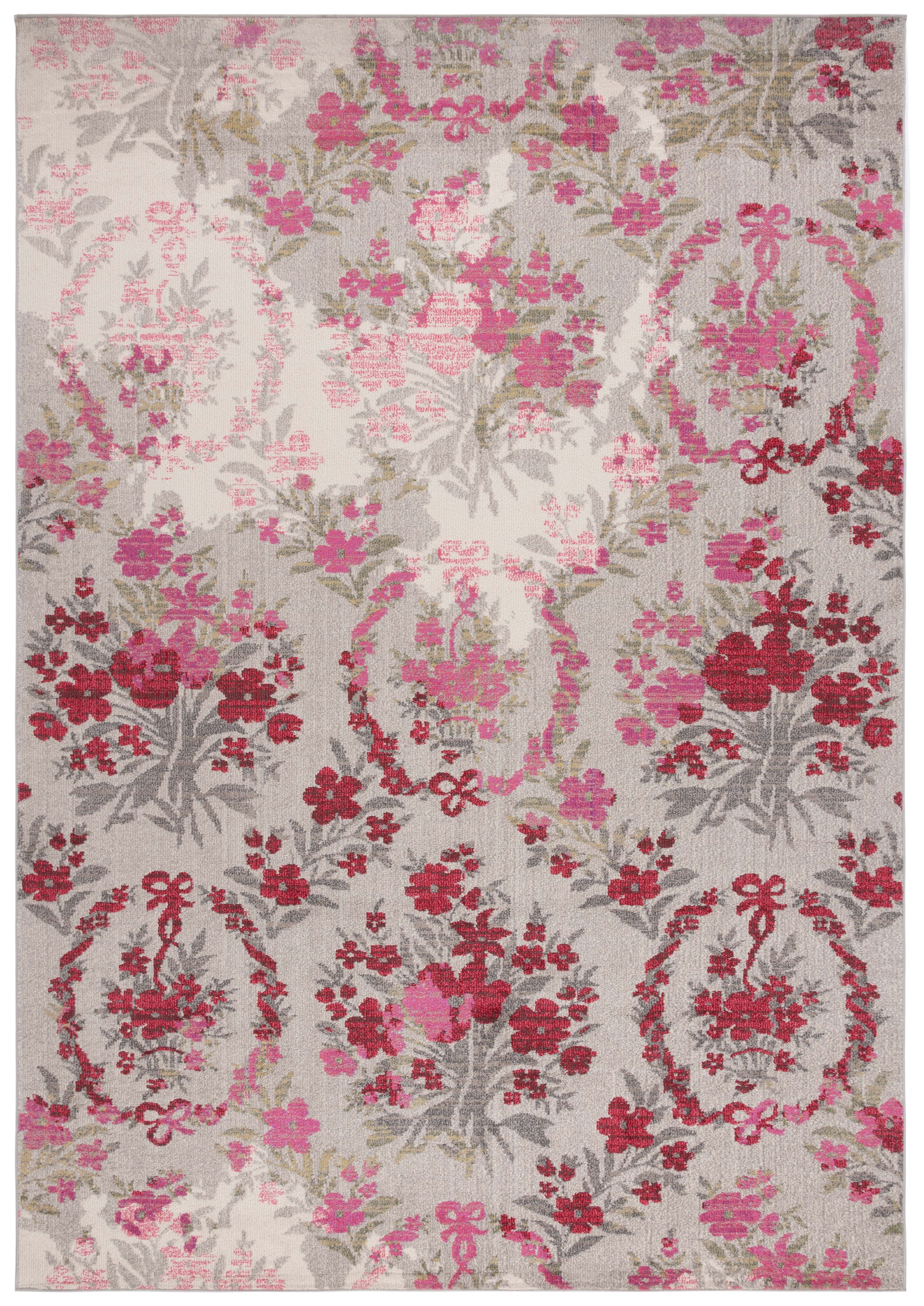 Ivory Elegance 9' x 12' Reversible Synthetic Area Rug