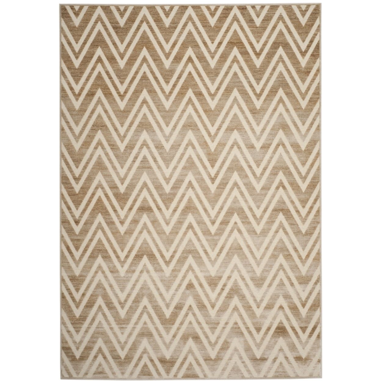 Stone and Viscose Rectangular Area Rug, 8'0" x 11'2"