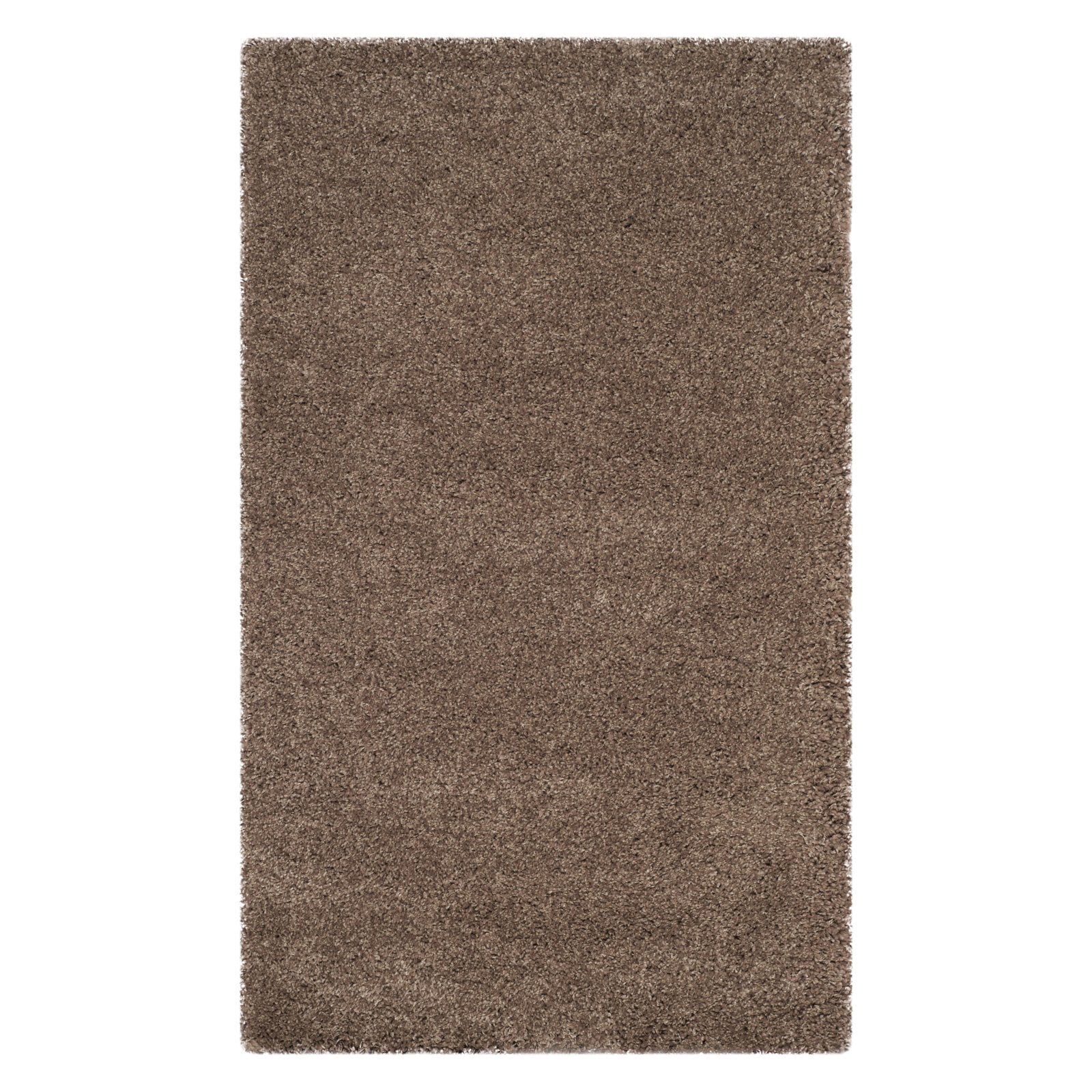 Santa Monica Chelsey Taupe Solid Shag 9'6" x 13' Area Rug