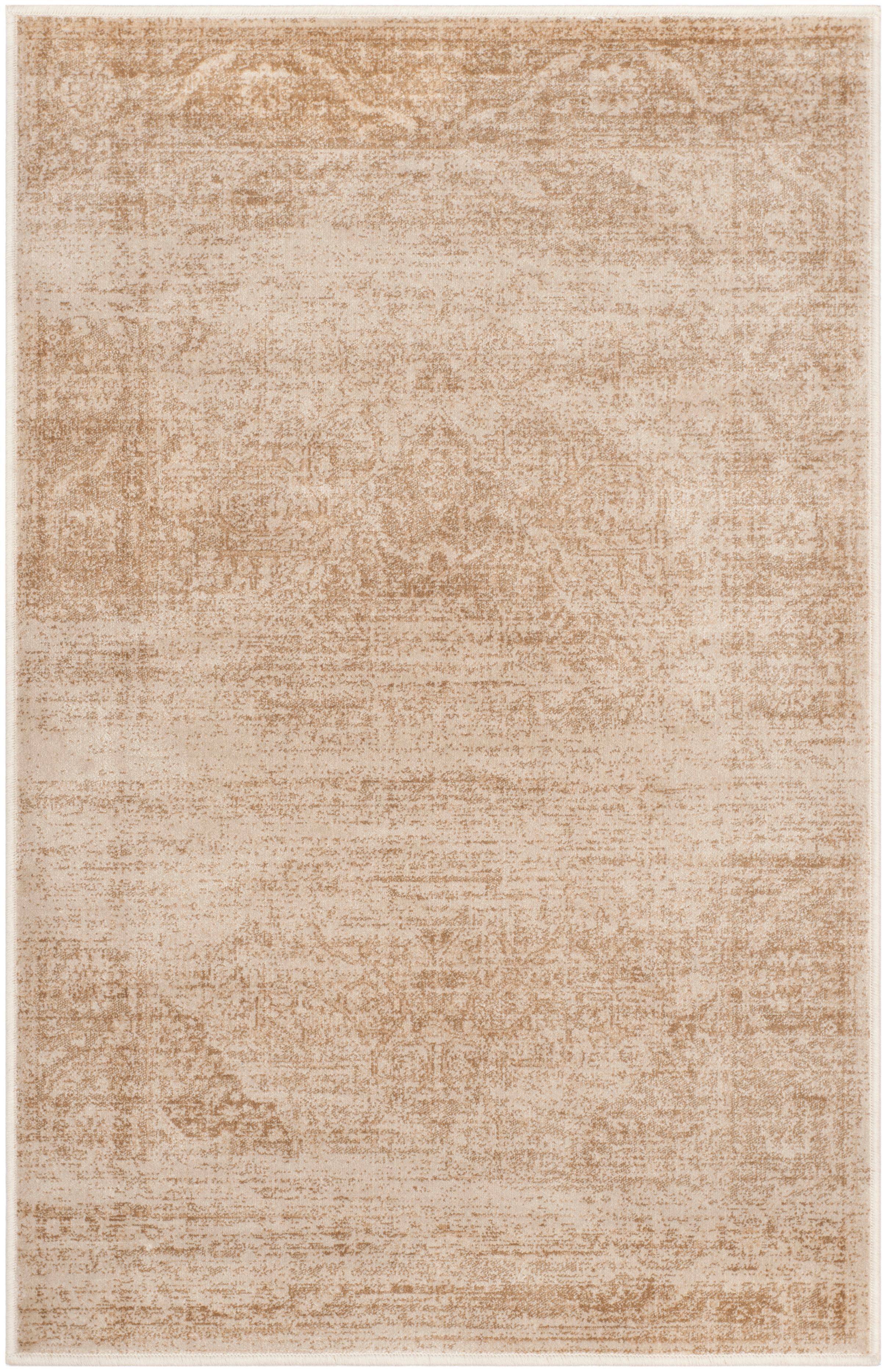 Elegant Stone & Wool 24" Vintage-Inspired Area Rug