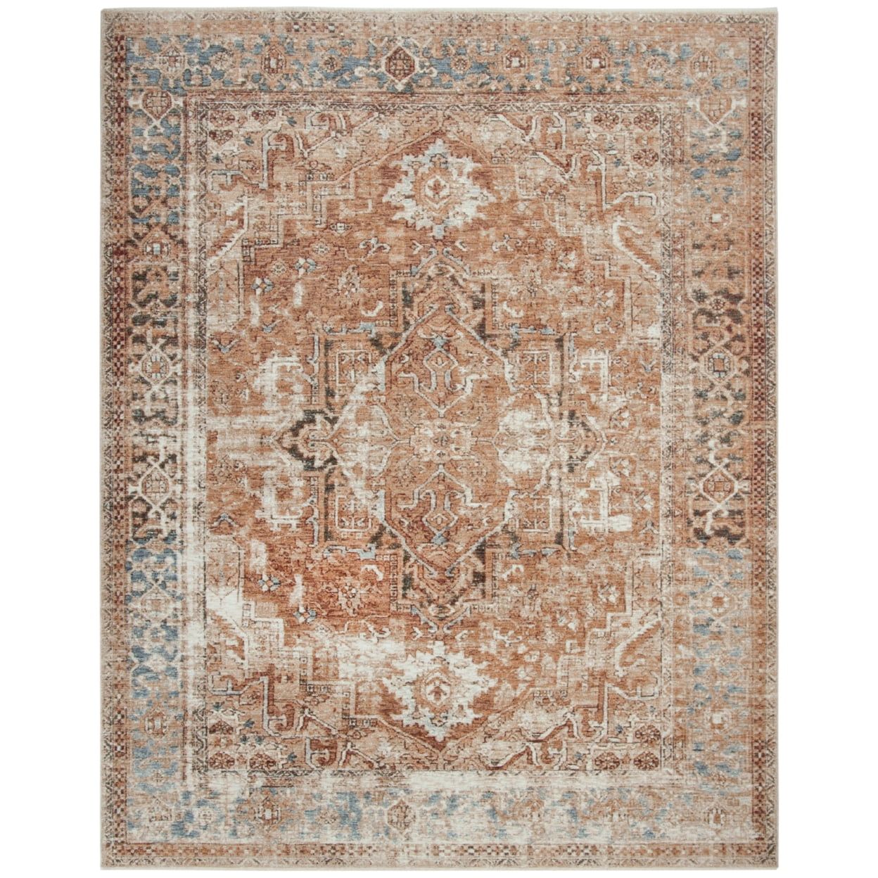 Hand-Tufted Ivory Elegance Viscose Blend Area Rug - 2' x 8'