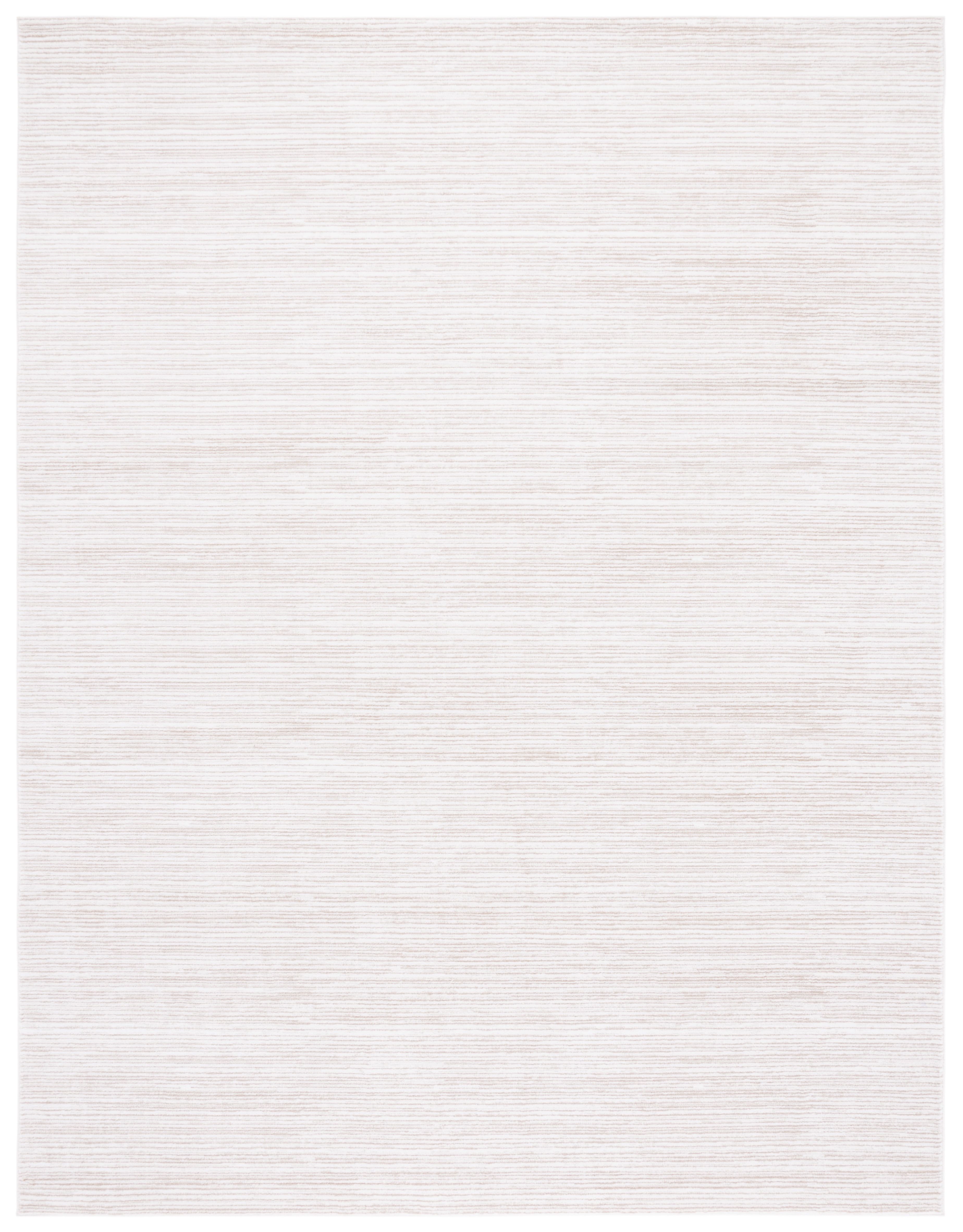 Ivory Flat Woven Handmade Synthetic Area Rug, 11' x 15'