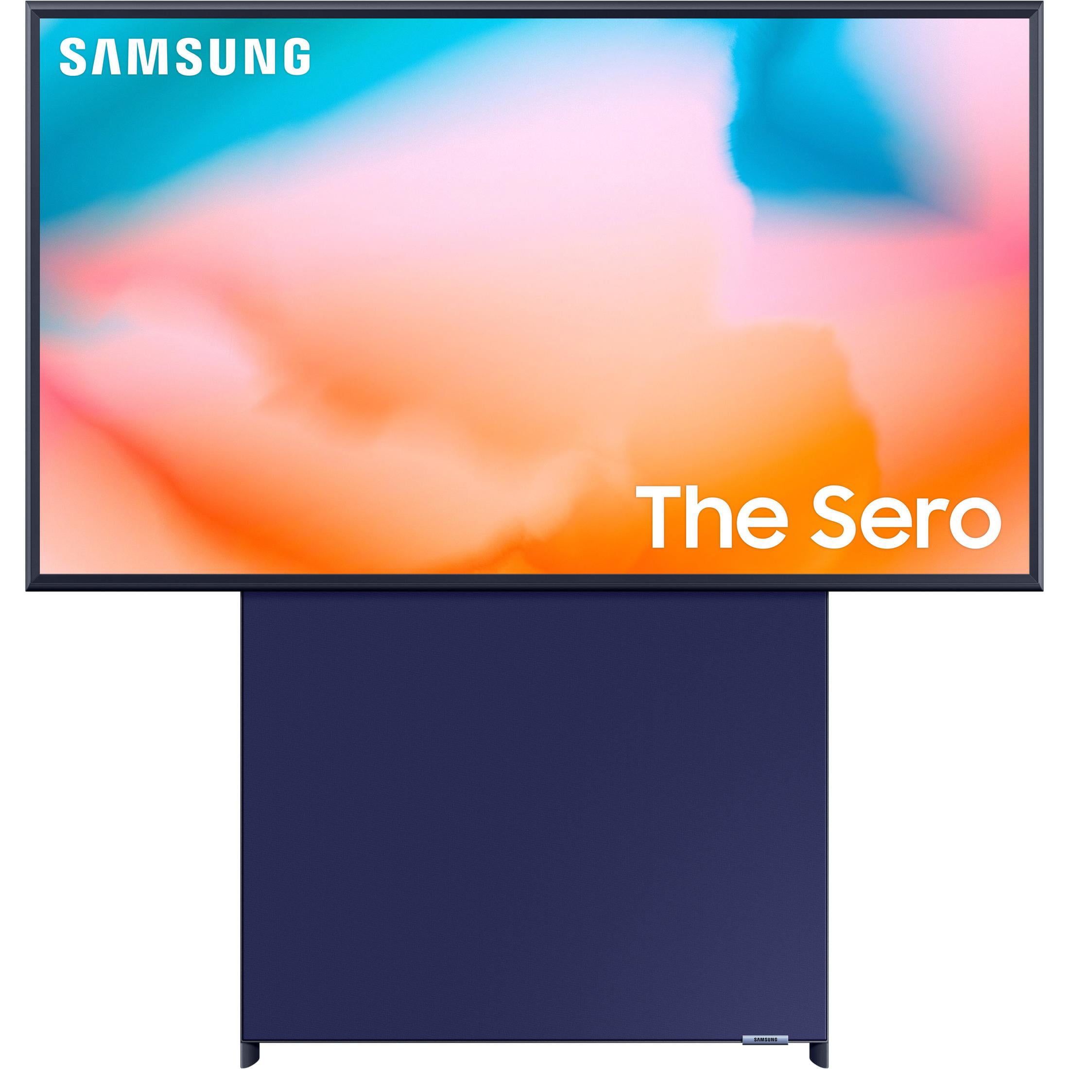 Samsung 43" Navy Blue QLED 4K Smart TV with Rotating Screen