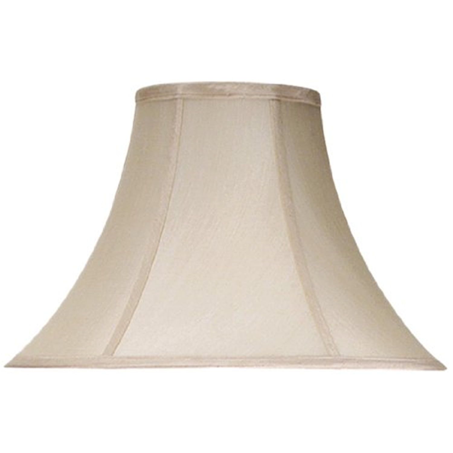 Elegant Beige Silk Bell Lamp Shade