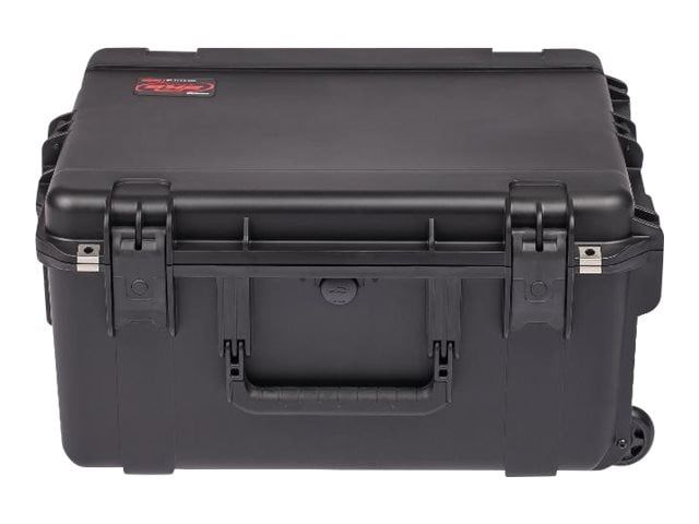 Ultra-Durable Black Polypropylene Hard Case with Cubed Foam Interior