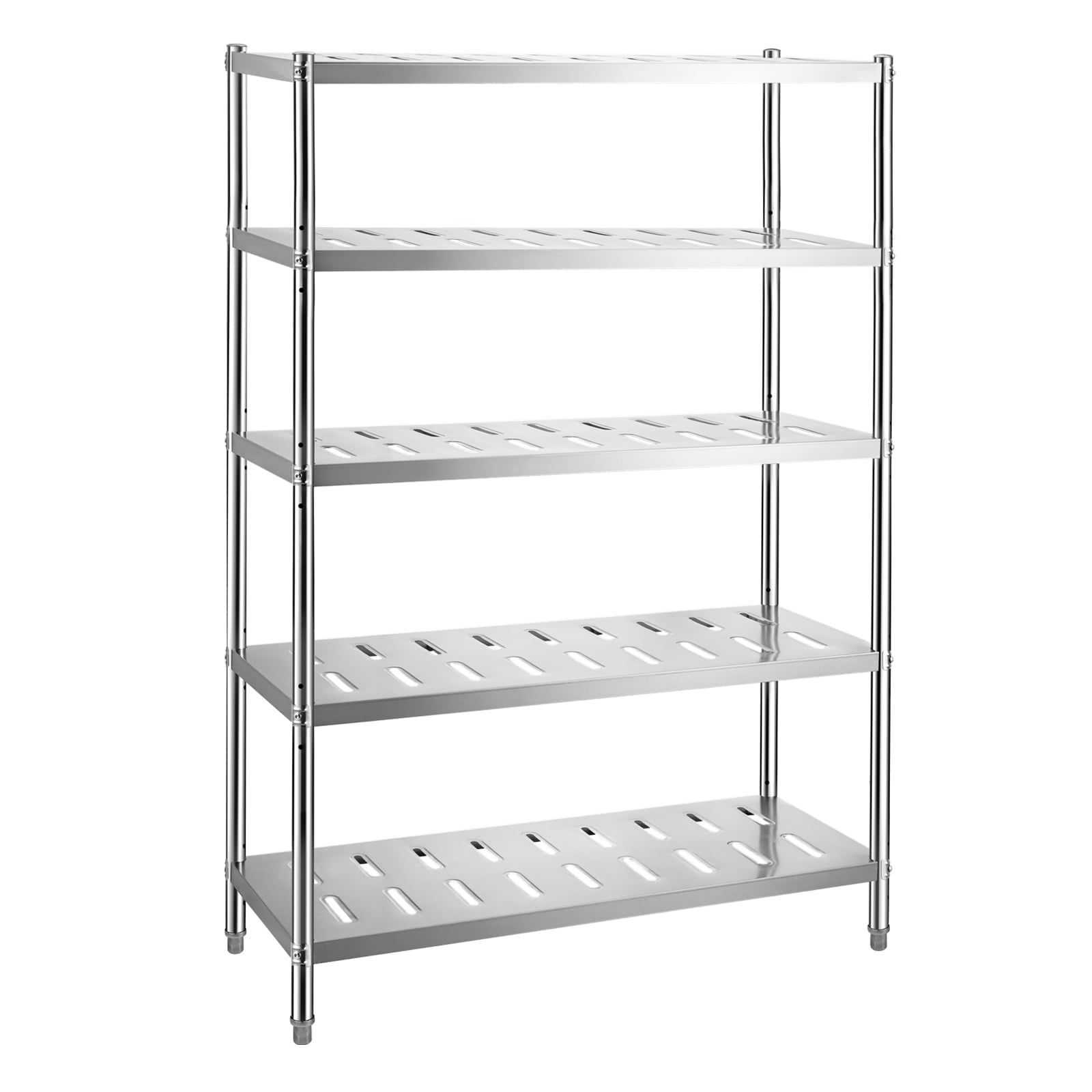 VEVOR 5-Tier Stainless Steel Adjustable Storage Shelf