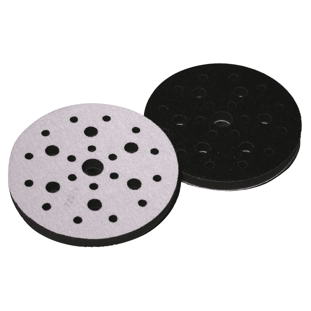 3M Gray Soft Foam Hookit Interface Pad 6" with 25 Holes