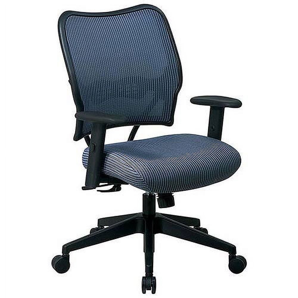 Blue Mist Veraflex Mesh Swivel Office Chair with Adjustable Arms