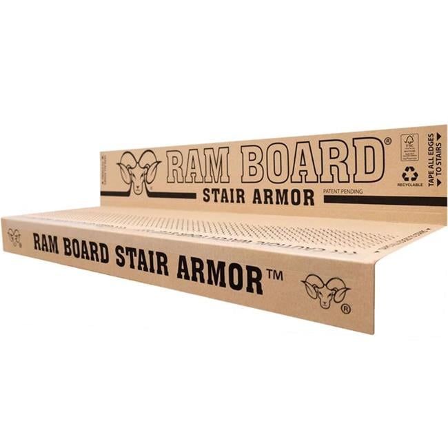 Ram Board 19 x 34 Inch Polypropylene Stair Protector